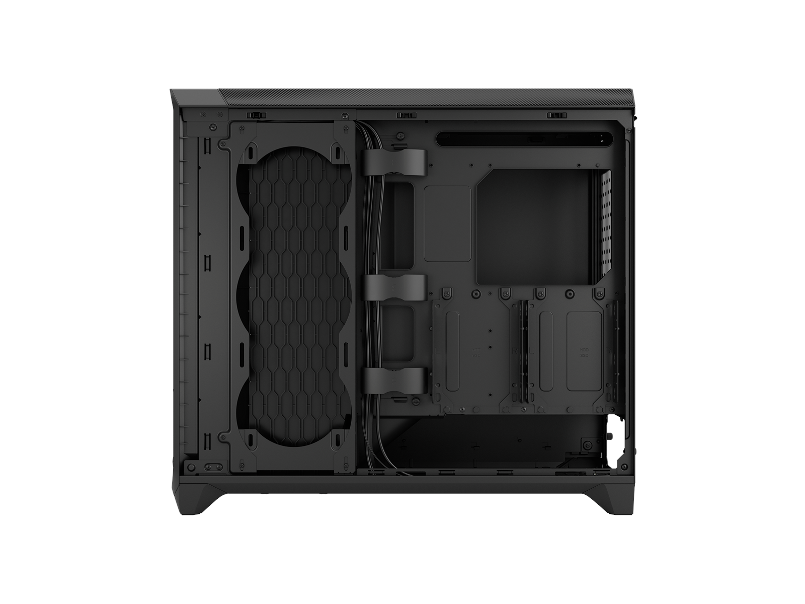 Fractal Design Meshify 3 XL Black Solid - Gehäuse - Miditower - Schwarz