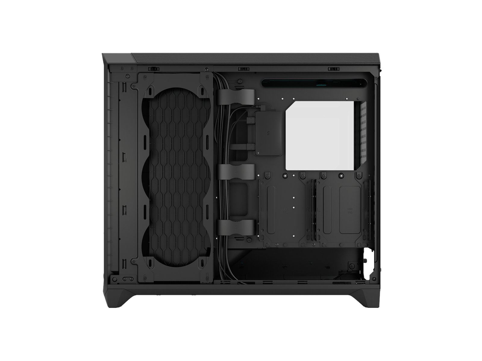 Fractal Design Meshify 3 XL Ambience Pro RGB Black - Gehäuse - Miditower - Schwarz