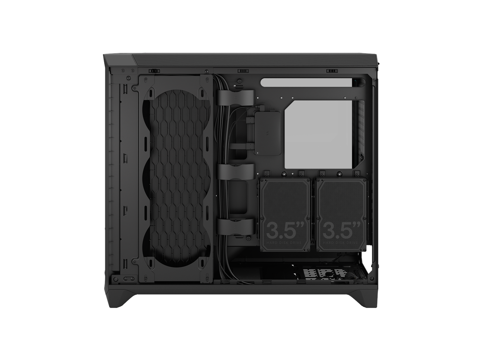 Fractal Design Meshify 3 XL Ambience Pro RGB Black - Gehäuse - Miditower - Schwarz