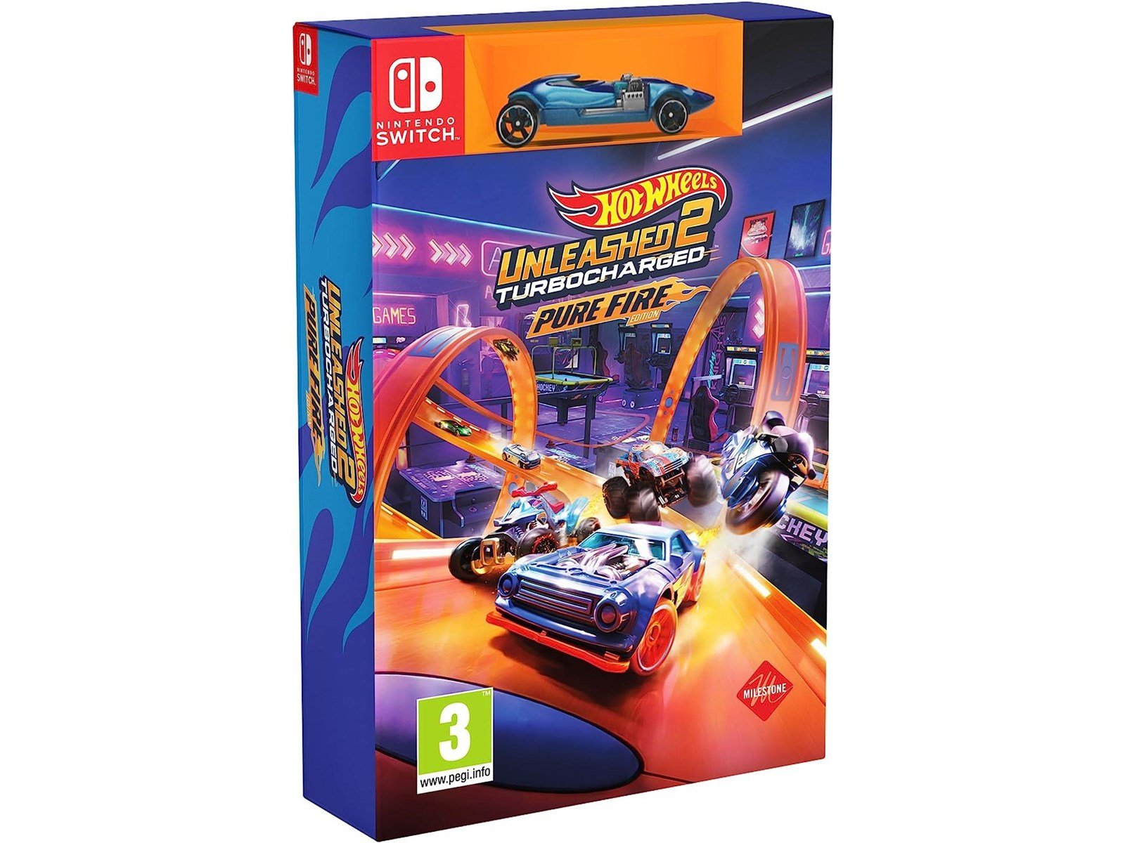 Hot Wheels Unleashed 2: Turbocharged (Pure Fire Edition) - Nintendo Switch - Rennspiel - PEGI 3