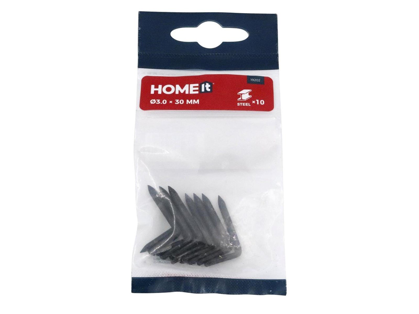 Homeit HOME It® Stålhager 3.0 x 30mm 10 stk.