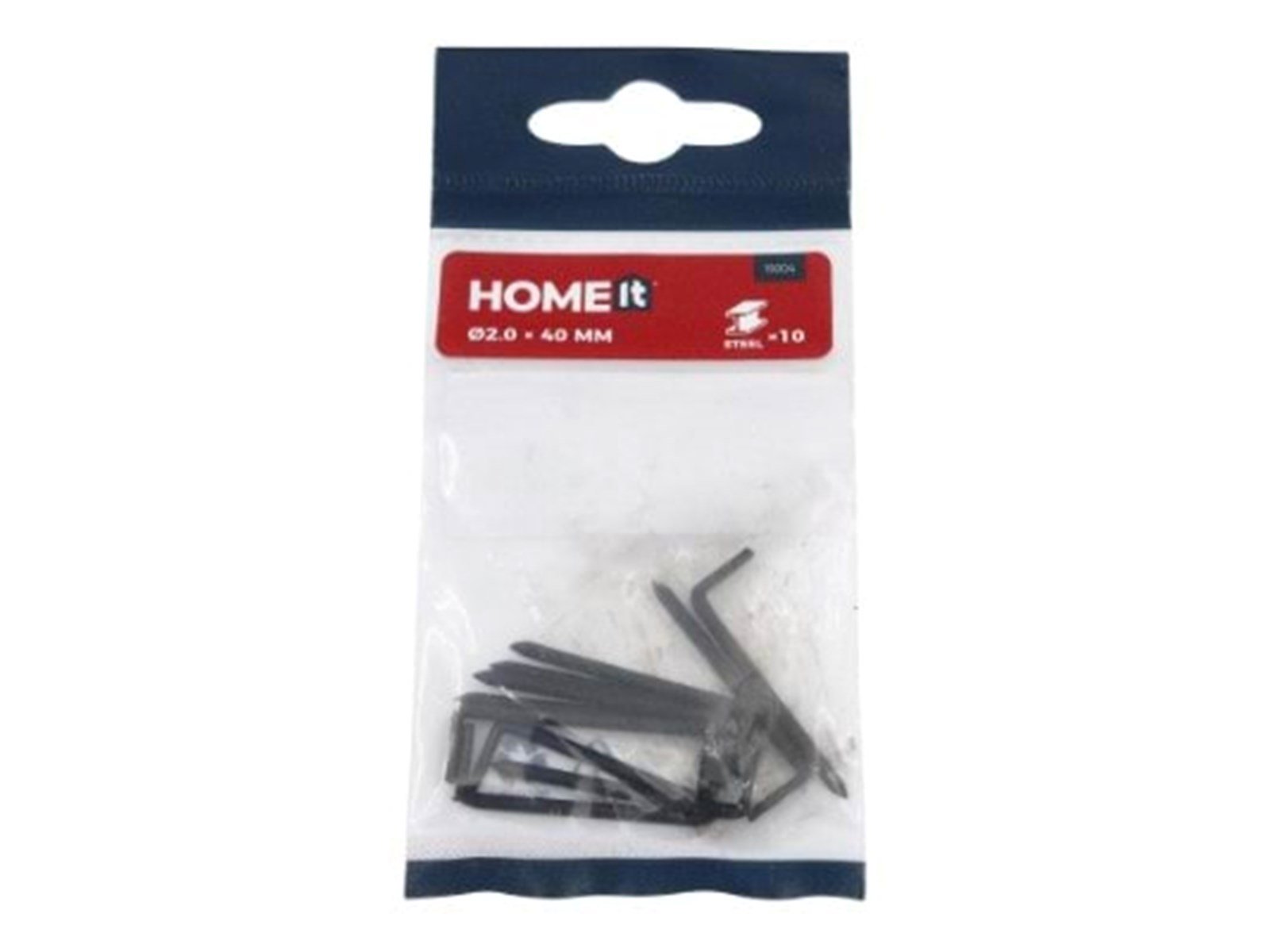 Homeit HOME It® Stålhager 2.0 x 40mm 10 stk.