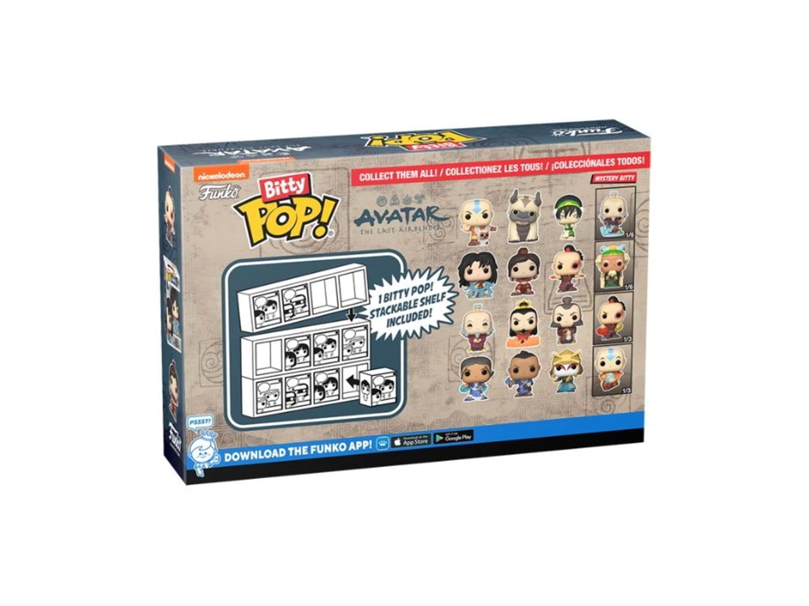 Funko! - Bitty POP Avatar The Last Airbender Series 1 - 4 pack - Figur