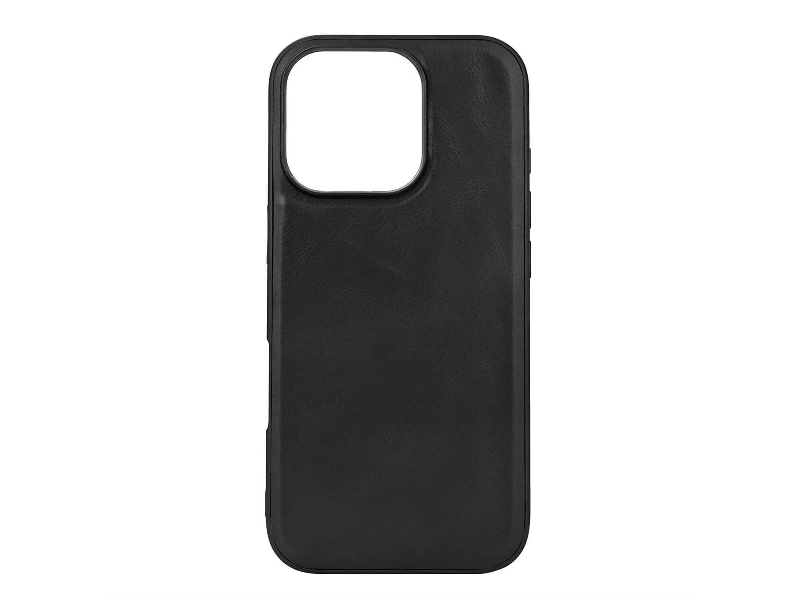 Buffalo Leather Backcover MagSeries for iPhone 16 Pro - Black