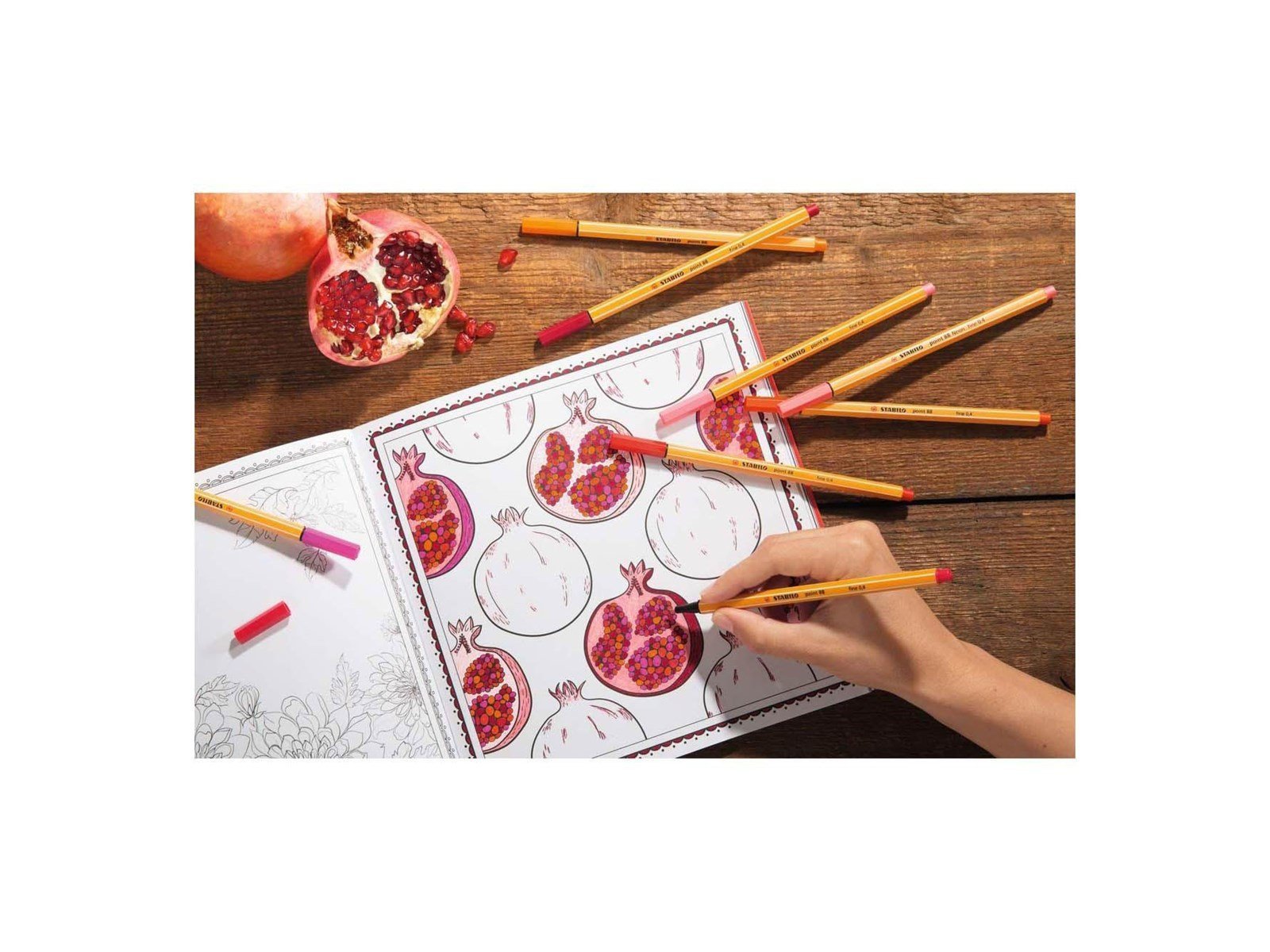 STABILO point 88 - Fineliner - Light red (88/48)
