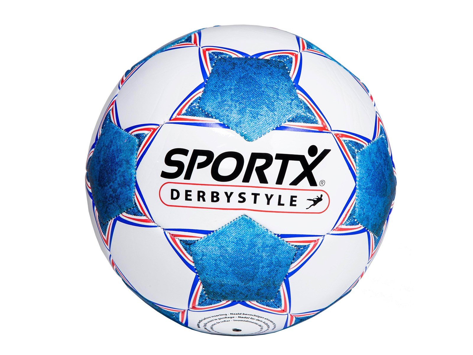 SportX - Football Derbystyle Blue White 330-350gr