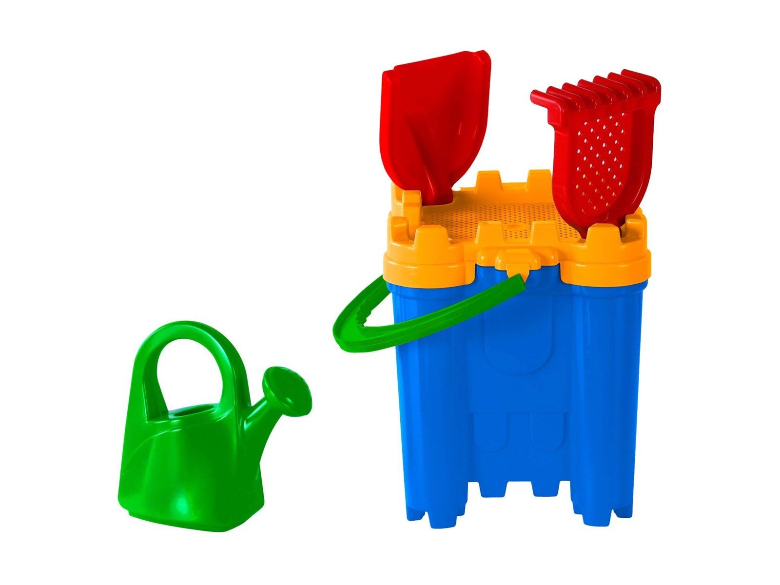 Cavallino Toys - Cavallino Castle Bucket Set with Watering Can 4pcs.