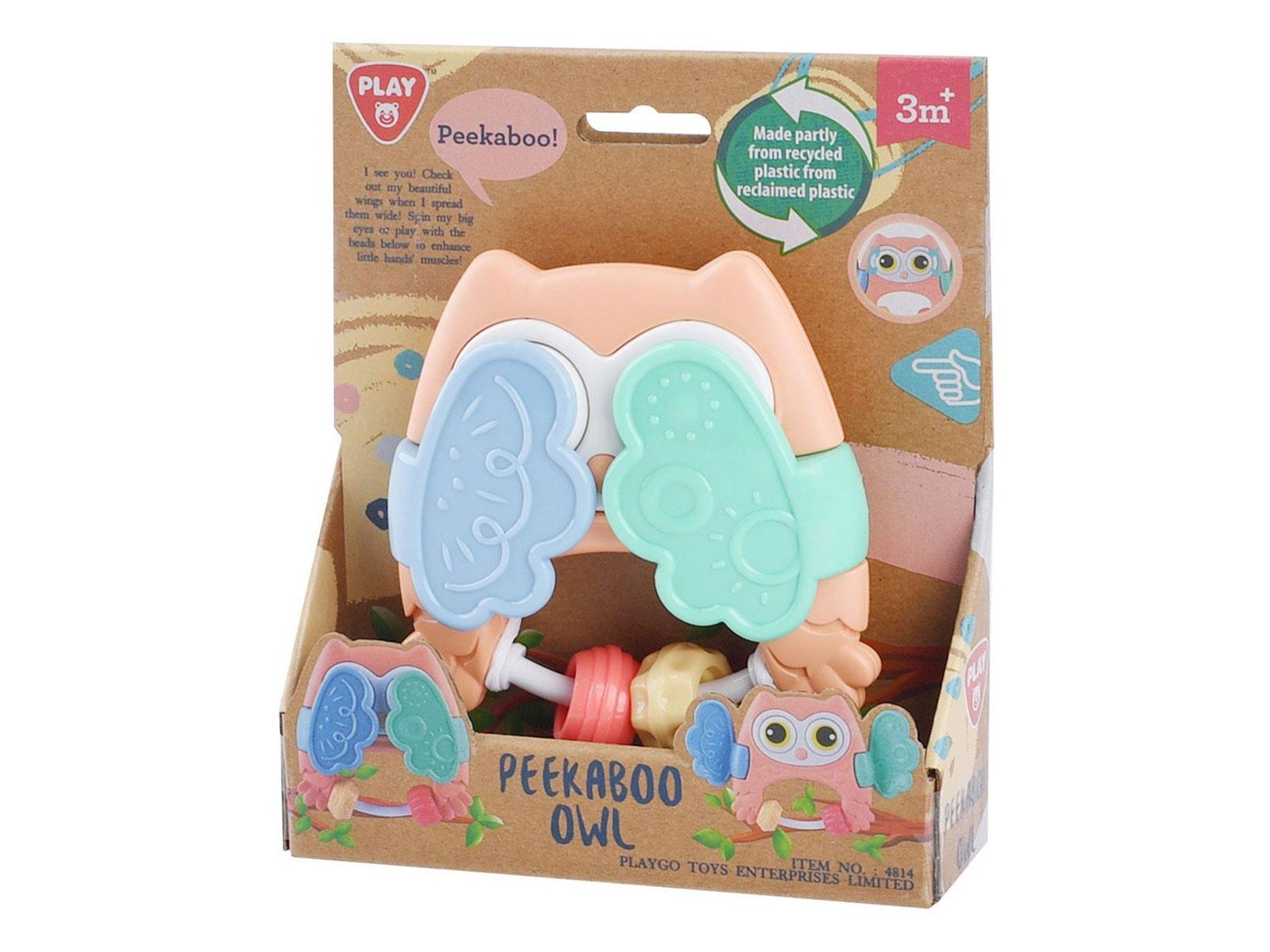 PLAY - Peekaboo Owl Grab Ring