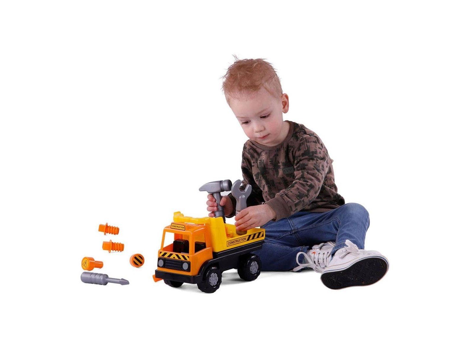 Cavallino Toys Truck with Tools 11 pcs.