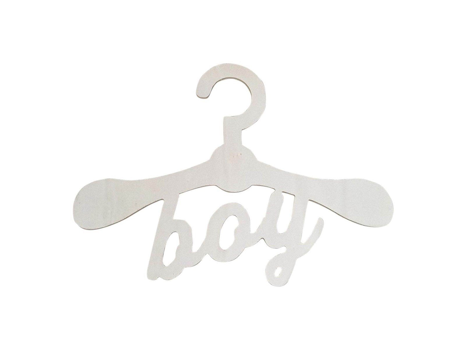 Playwood - Plywood Wooden Children's Clothes Hanger Boy
