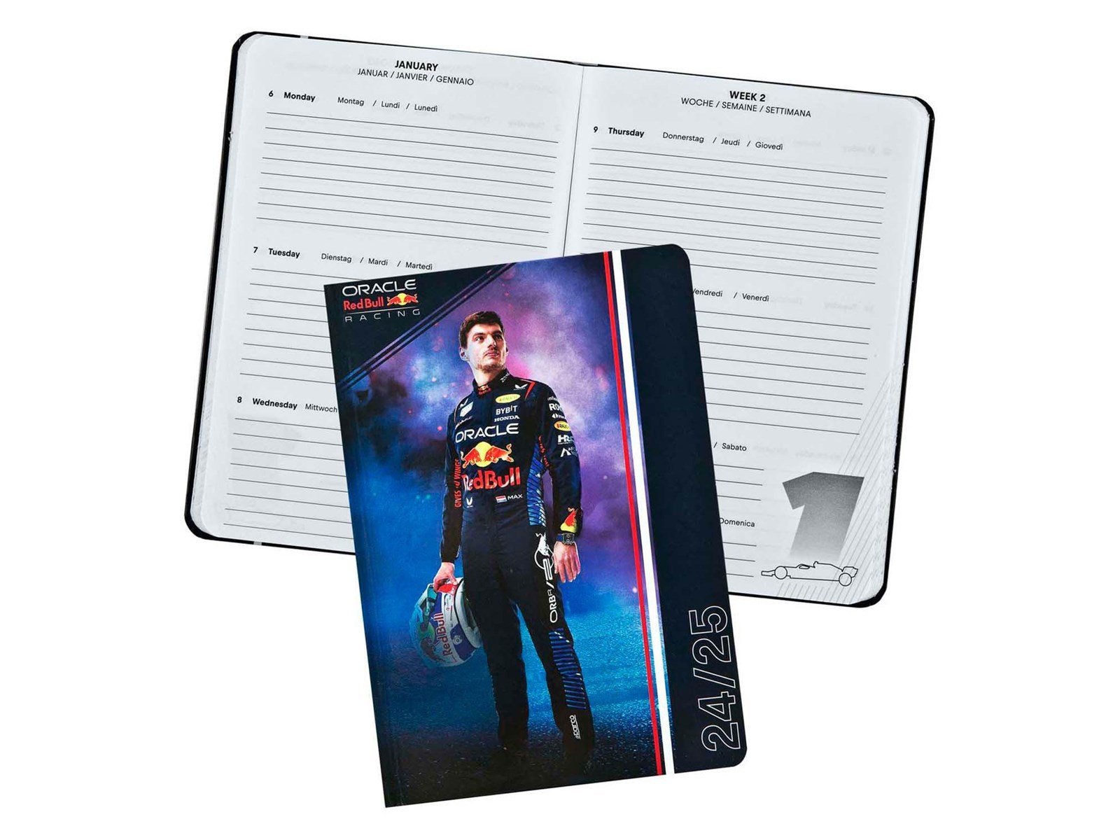 Undercover - Agenda A5 Red Bull Racing Max Verstappen (EN)