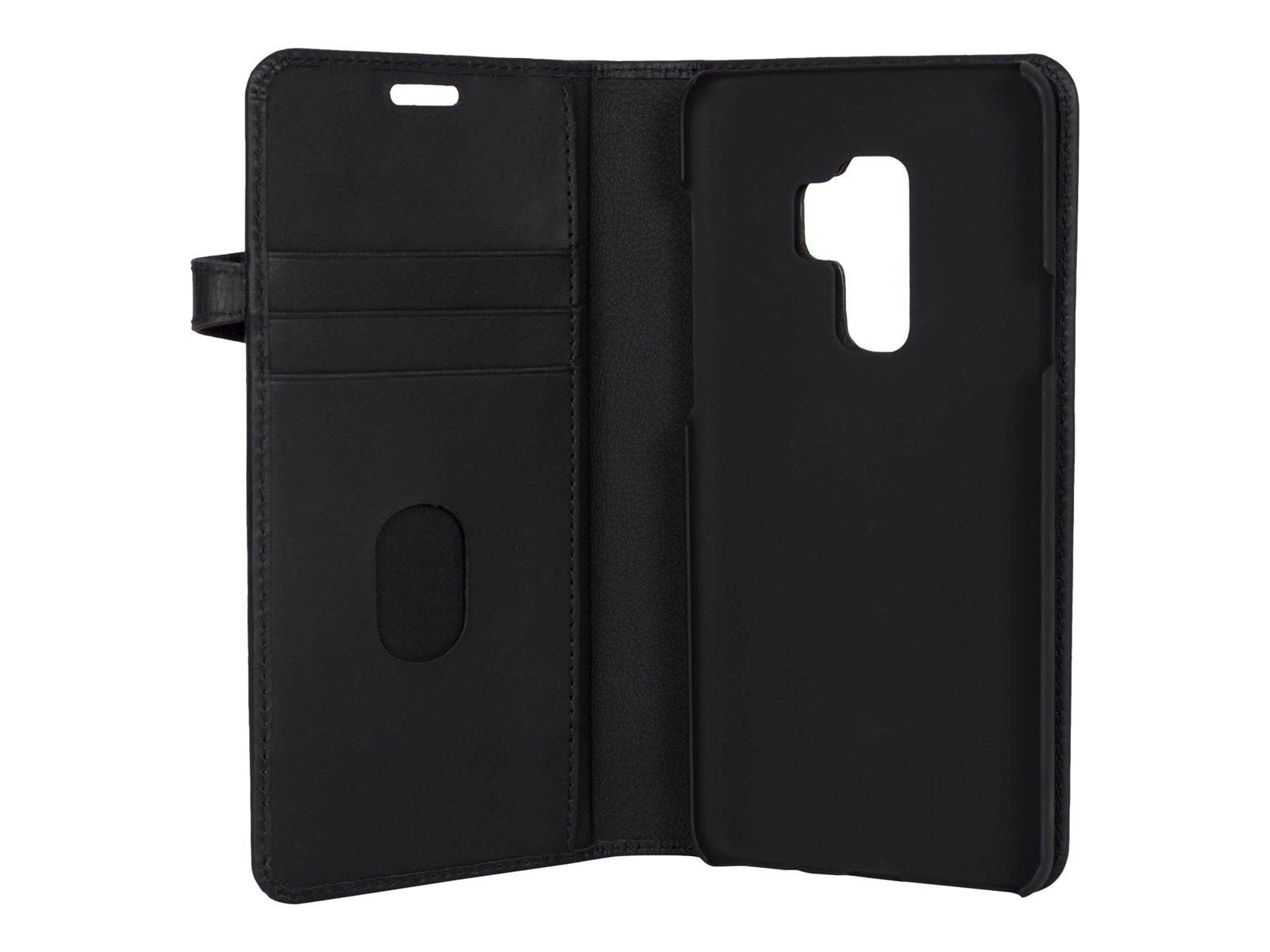 Buffalo Wallet Leather for Samsung S9 Plus - Black