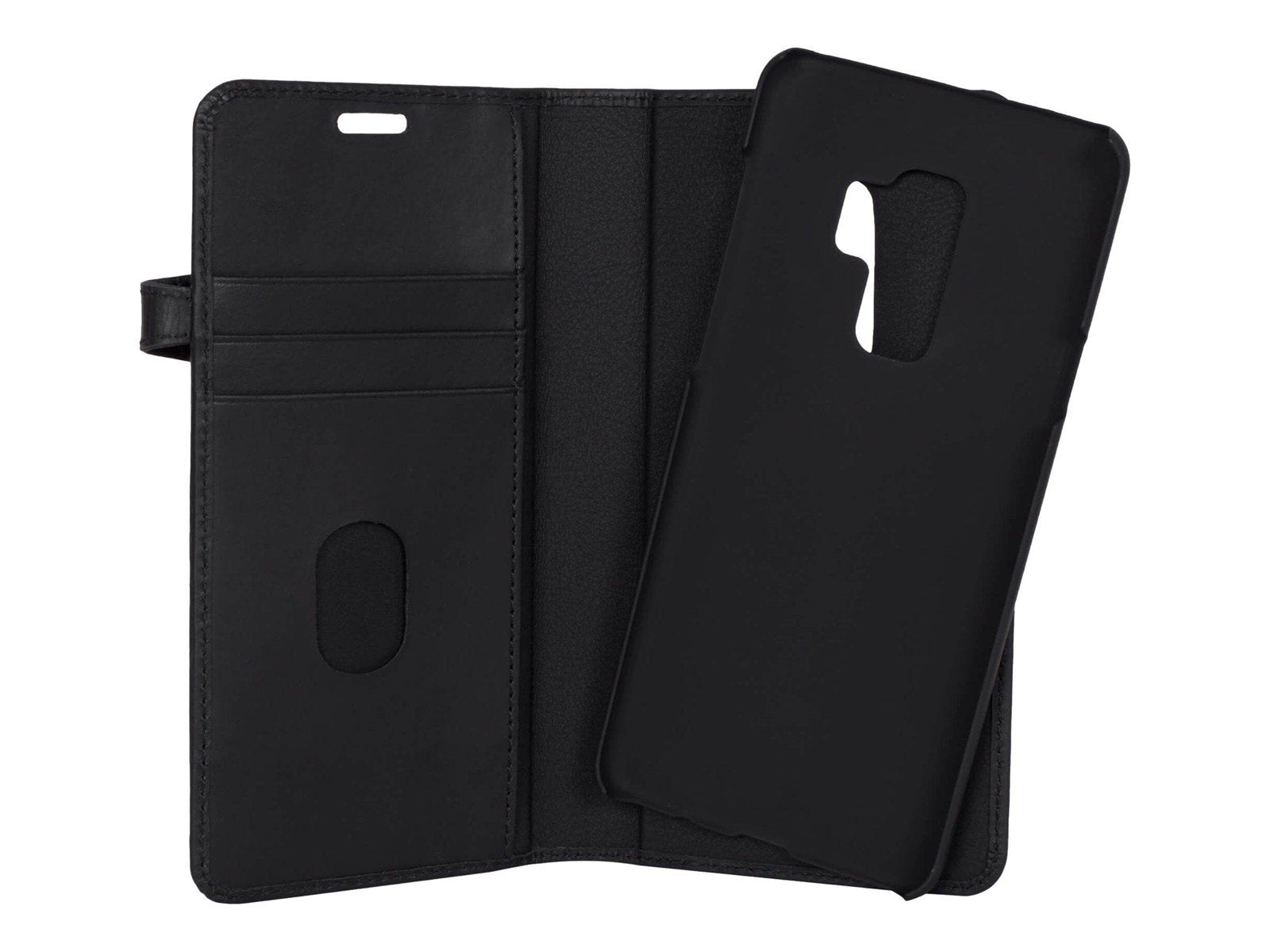 Buffalo Wallet Leather for Samsung S9 Plus - Black