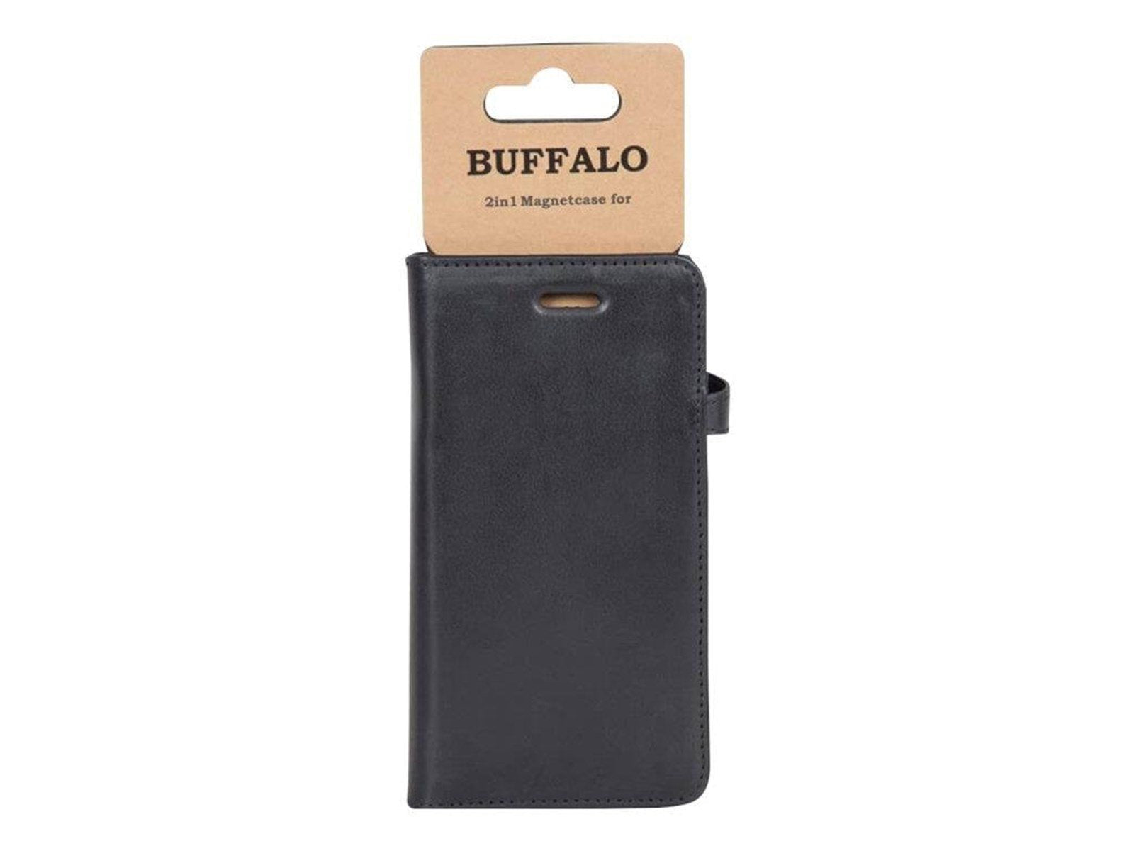 Buffalo Wallet Leather for Samsung S9 Plus - Black