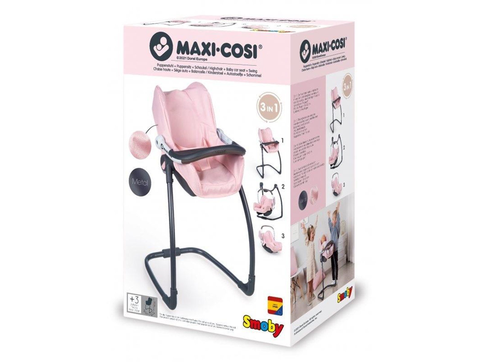 Smoby - Maxi-Cosi 3in1