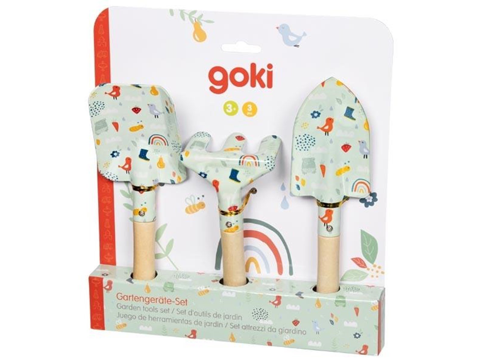 Goki Garden Tools Spring 3 pcs.