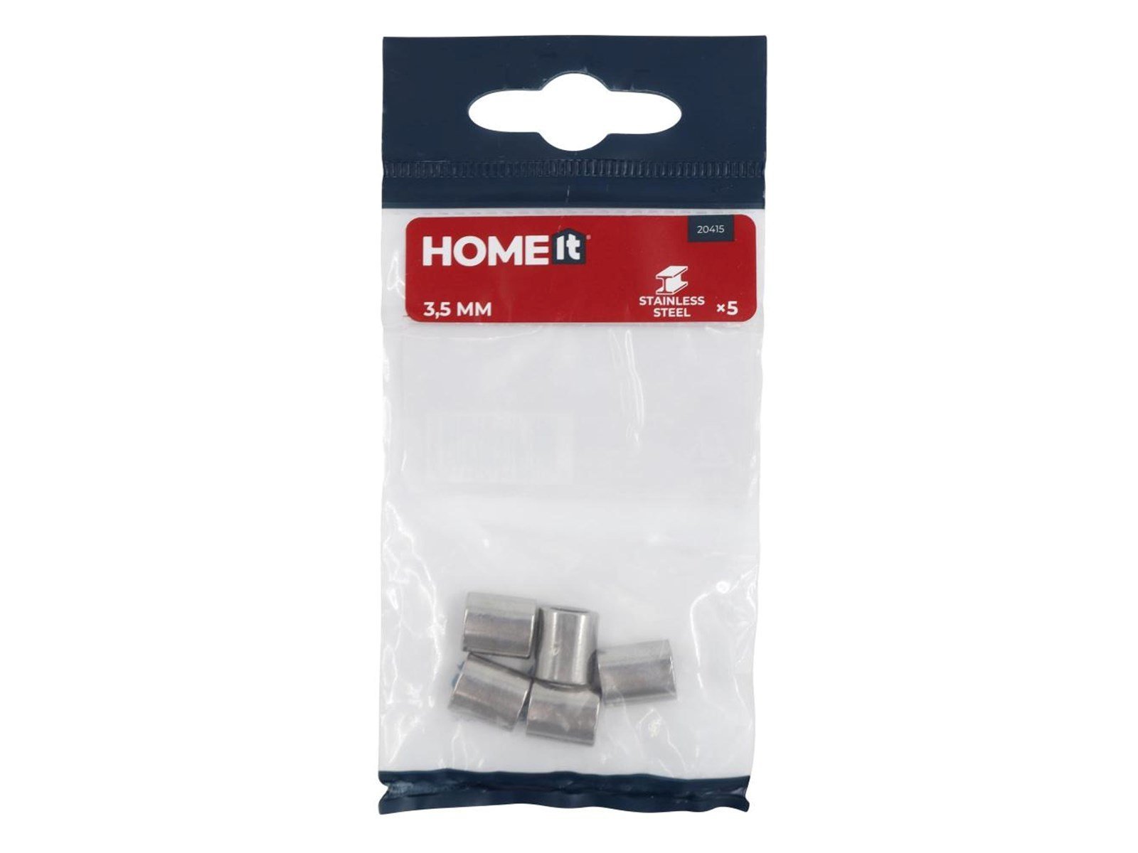Homeit ® Wire Clamps – Security and Durability for Every Project -3.5 mm steel 5 units.