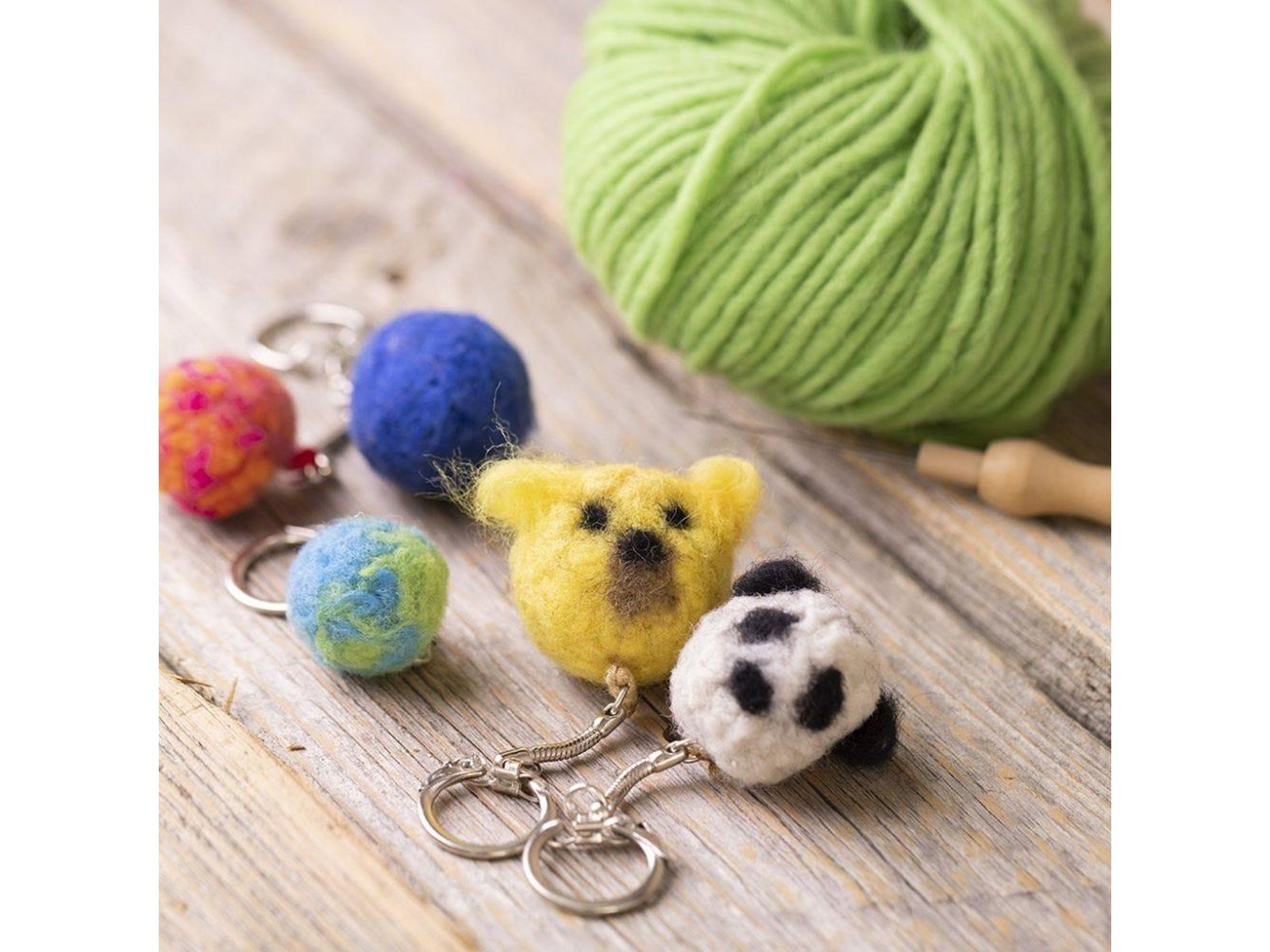 Creativ Company Wool yarn Gray 50m