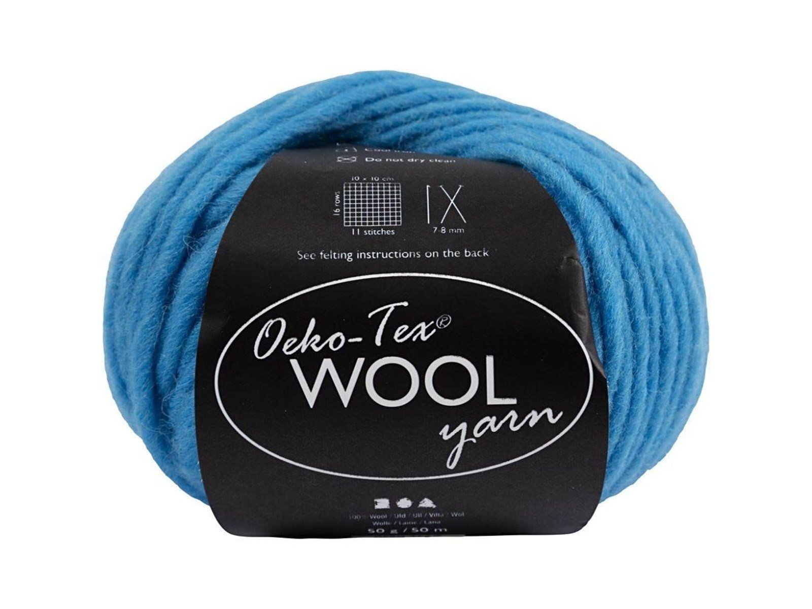 Creativ Company Wool yarn Turquoise 50m