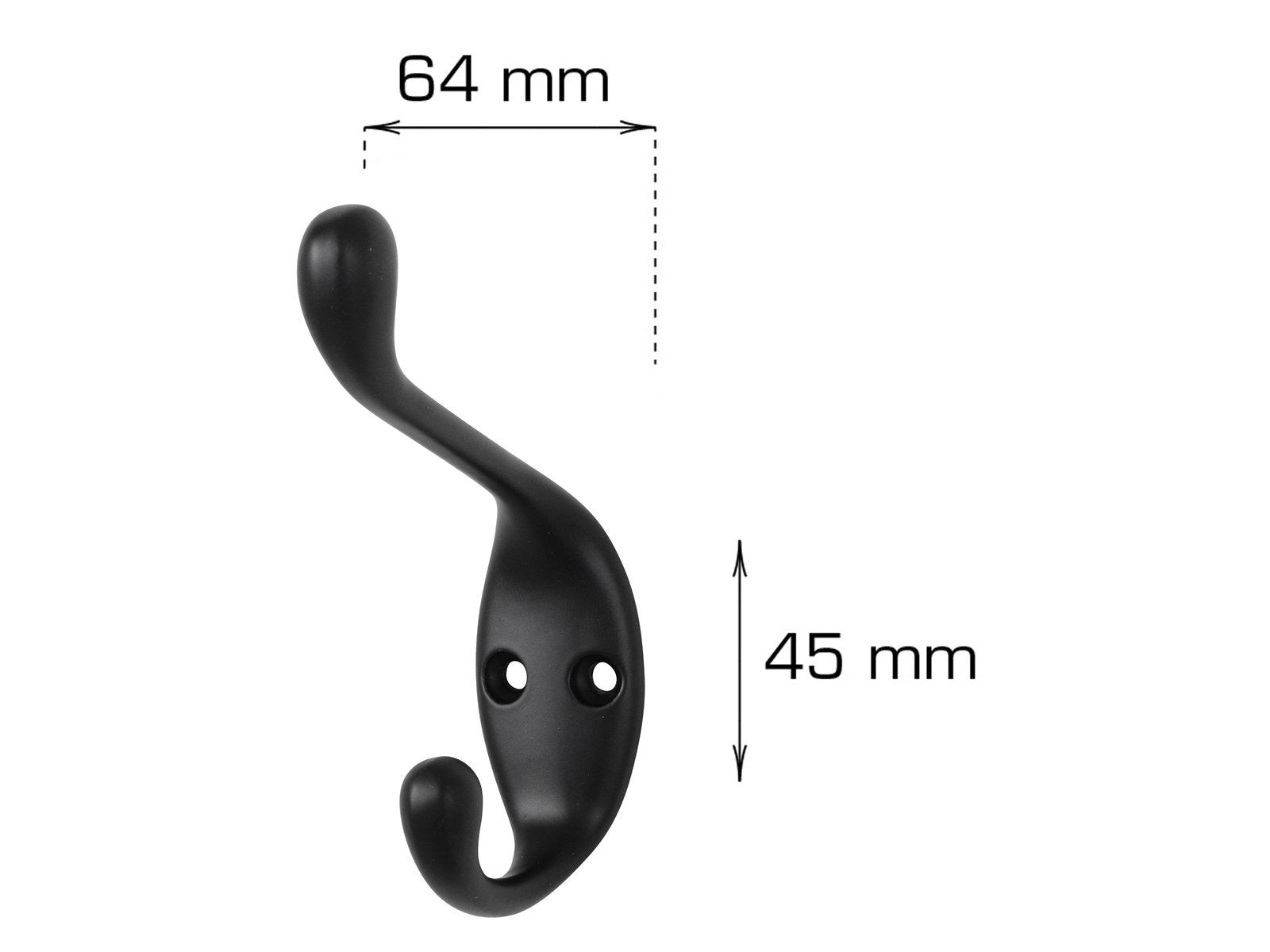 Homeit HOME It® hattekrog 95 x 64 mm matsort