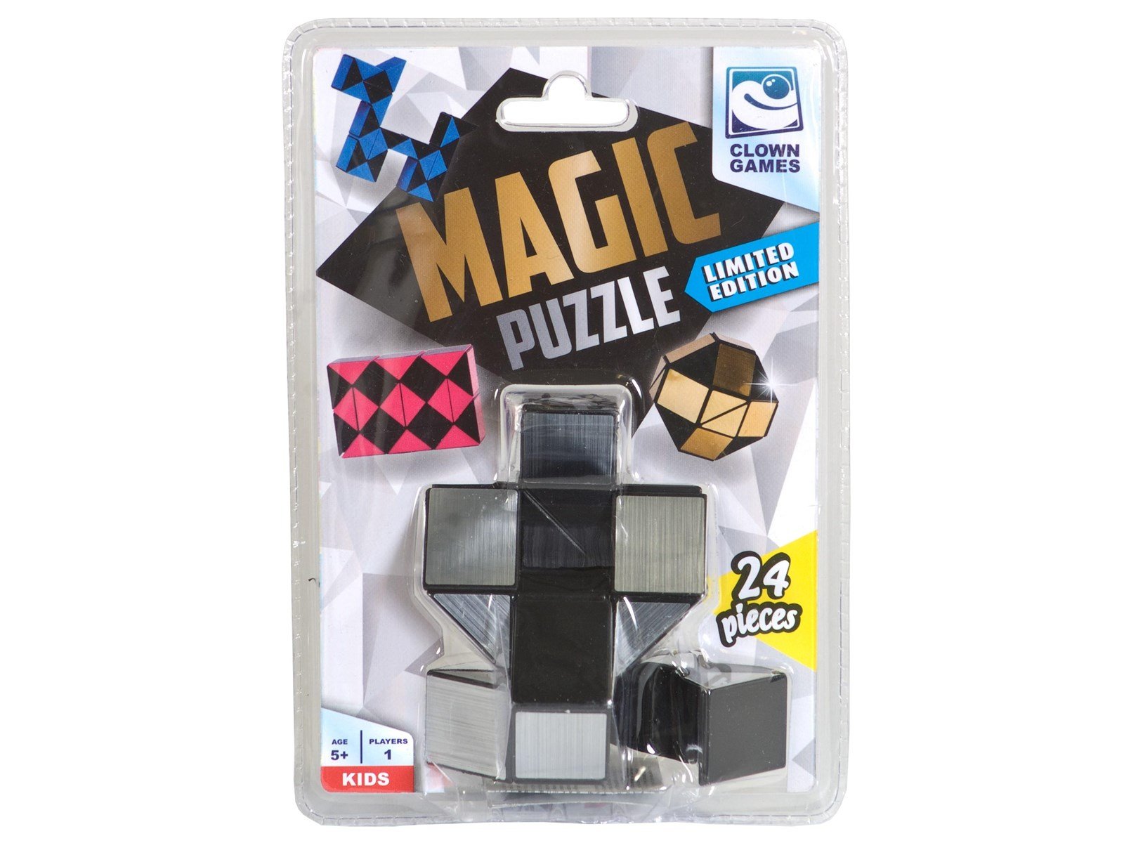 Clown Games - Clown Magic Puzzle Silver 3D Puzzle
