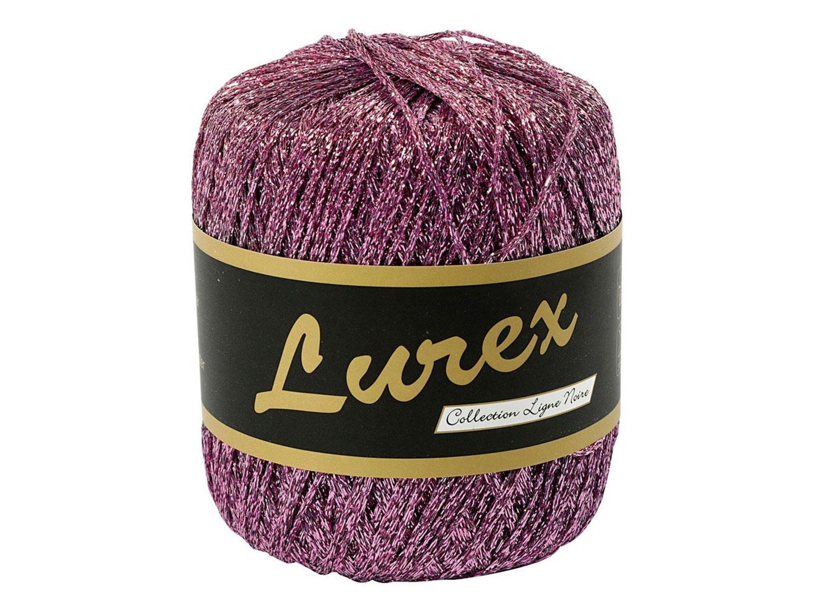 Creativ Company Lurex Glitter Yarn Purple 160m
