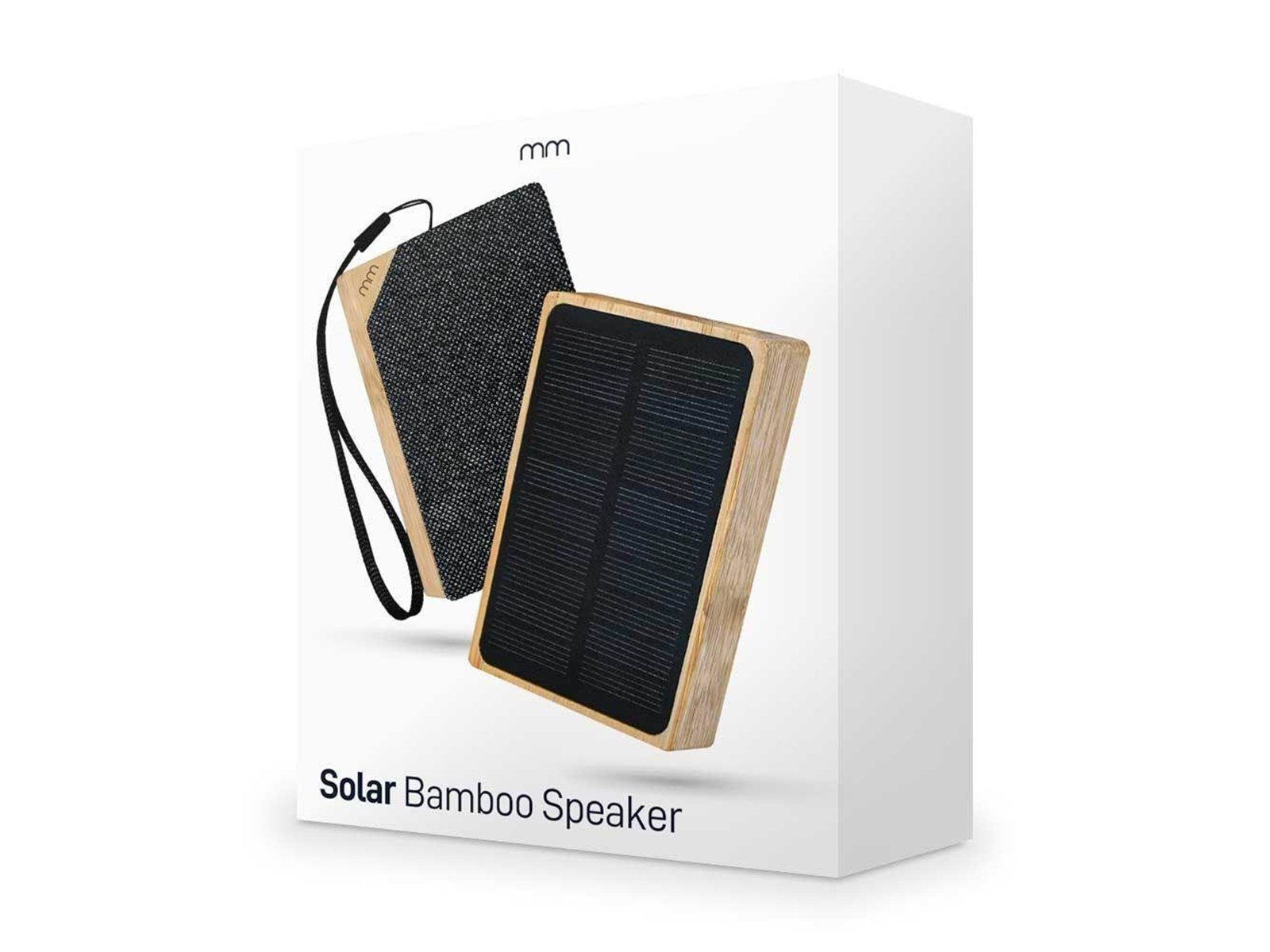 Mikamax Solar Bamboo Speaker