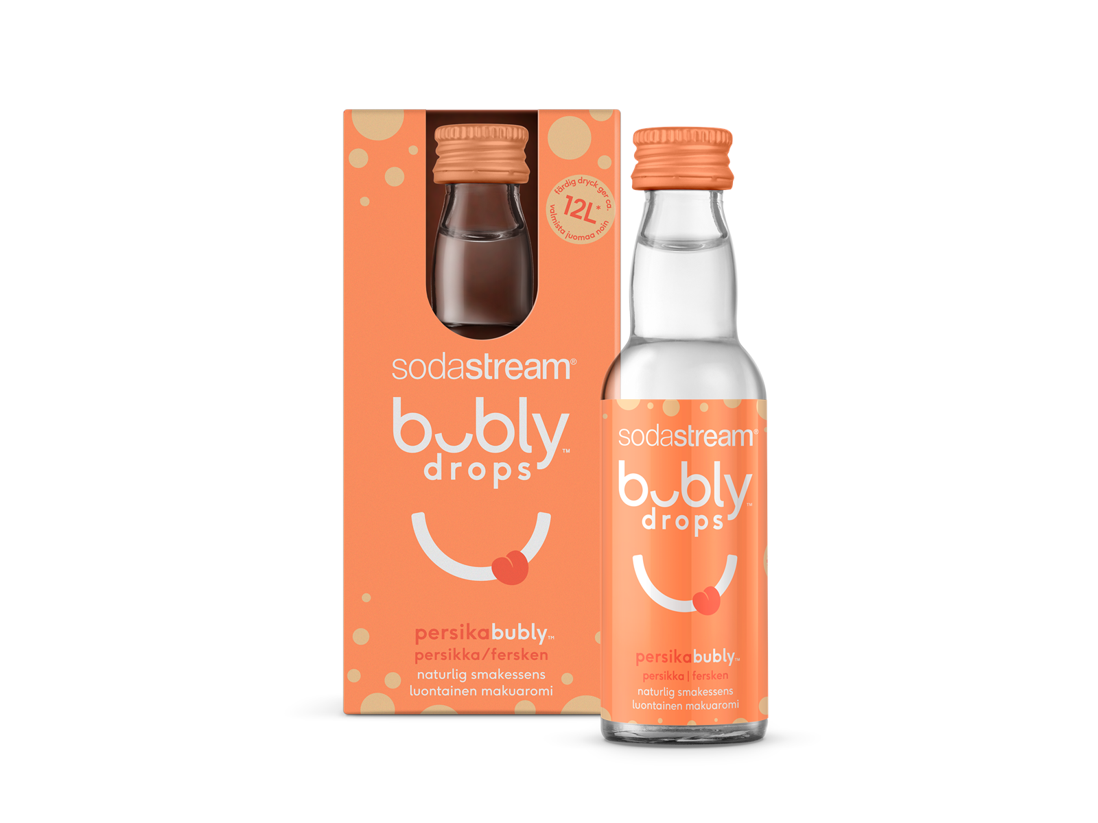 Sodastream Bubly Drops - Peach