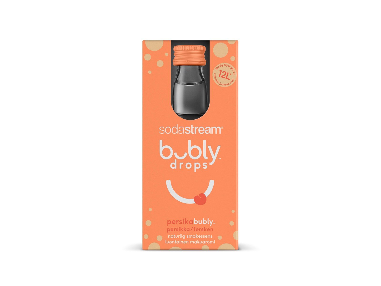 Sodastream Bubly Drops - Peach