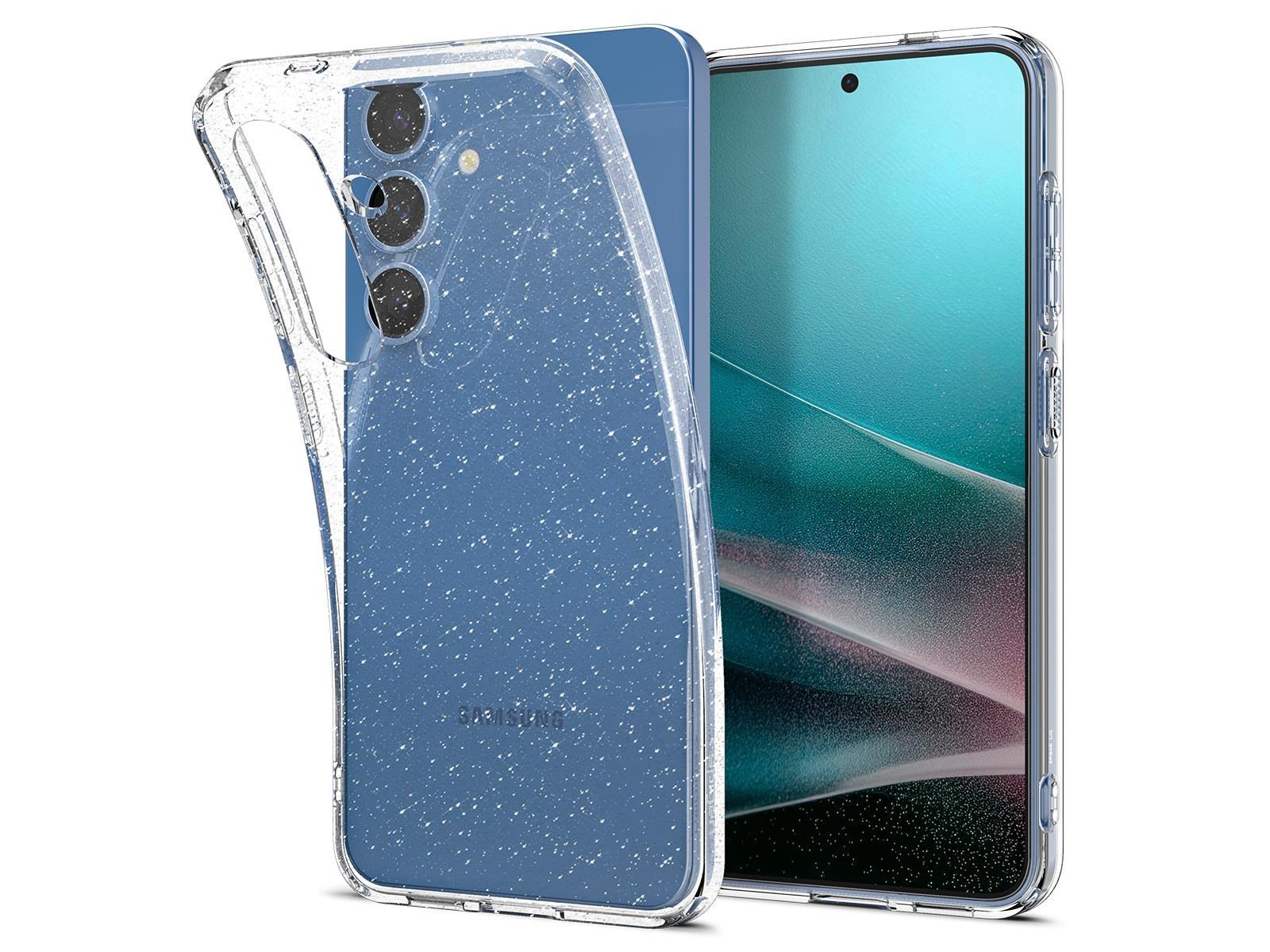 Spigen Liquid Crystal Glitter - Crystal Quartz - Samsung Galaxy S25