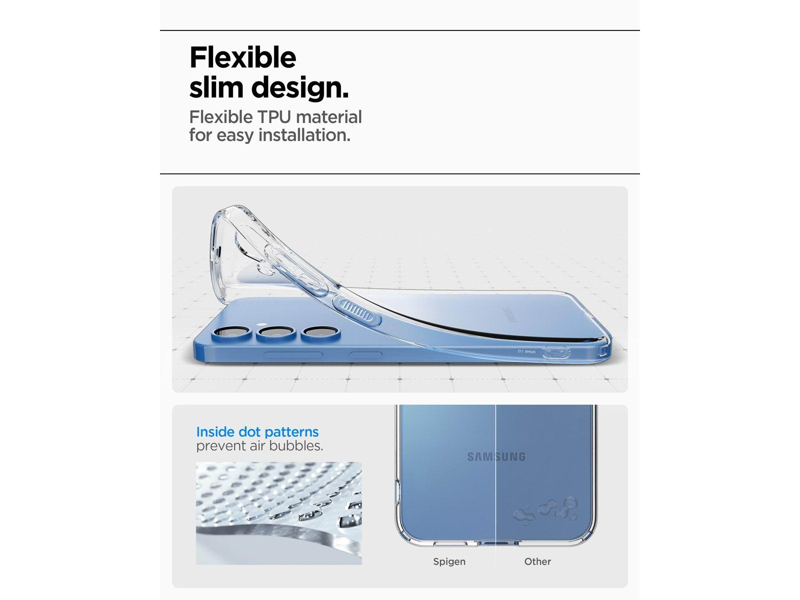 Spigen Liquid Crystal - Crystal Clear - Samsung Galaxy S25