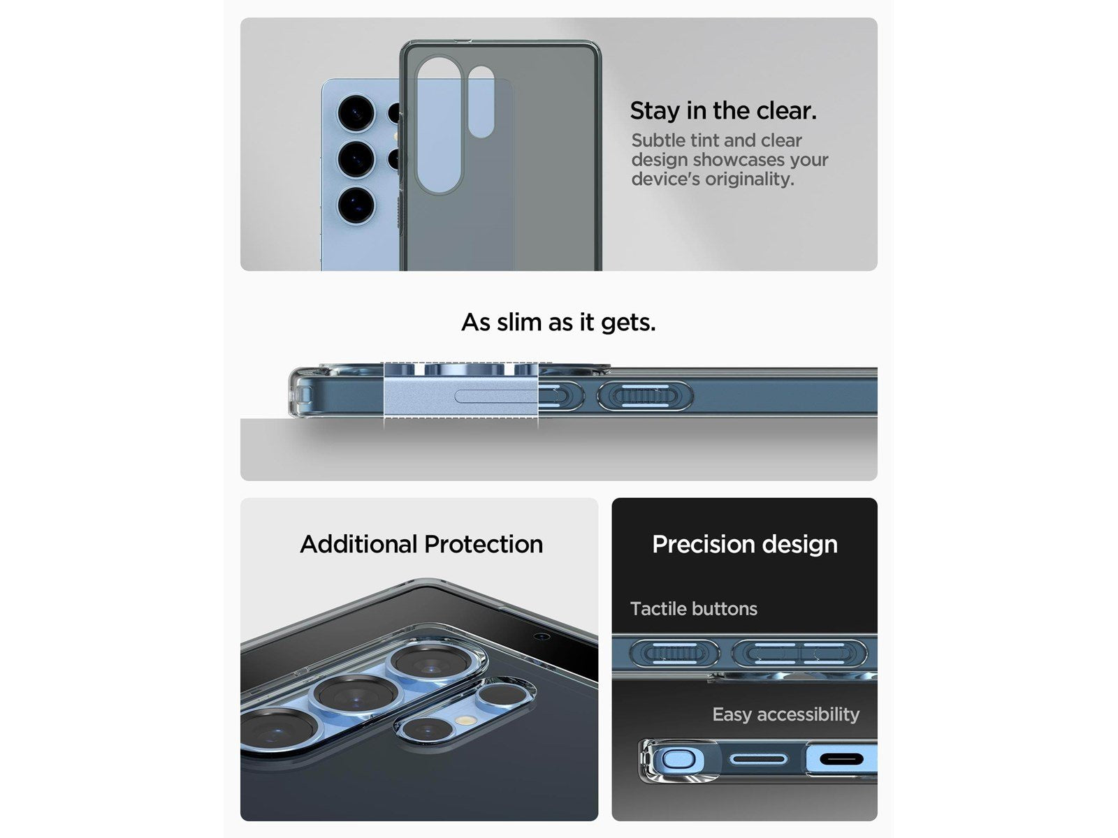 Spigen Liquid Crystal - Space Crystal - Samsung Galaxy S25 Ultra