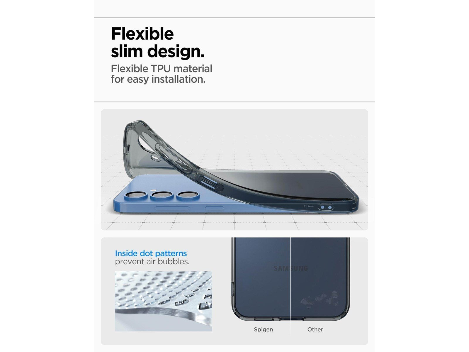 Spigen Liquid Crystal - Space Crystal - Samsung Galaxy S25