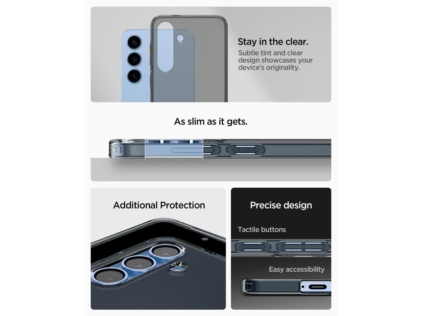 Spigen Liquid Crystal - Space Crystal - Samsung Galaxy S25