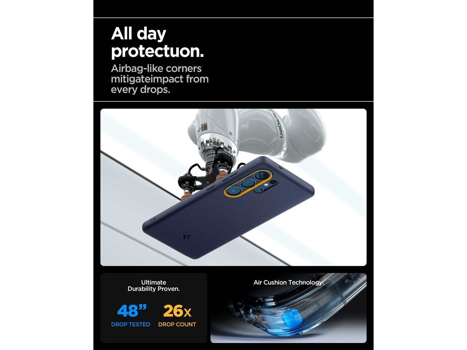 Spigen Nano Pop MagSafe - Blueberry Navy - Samsung Galaxy S25 Ultra