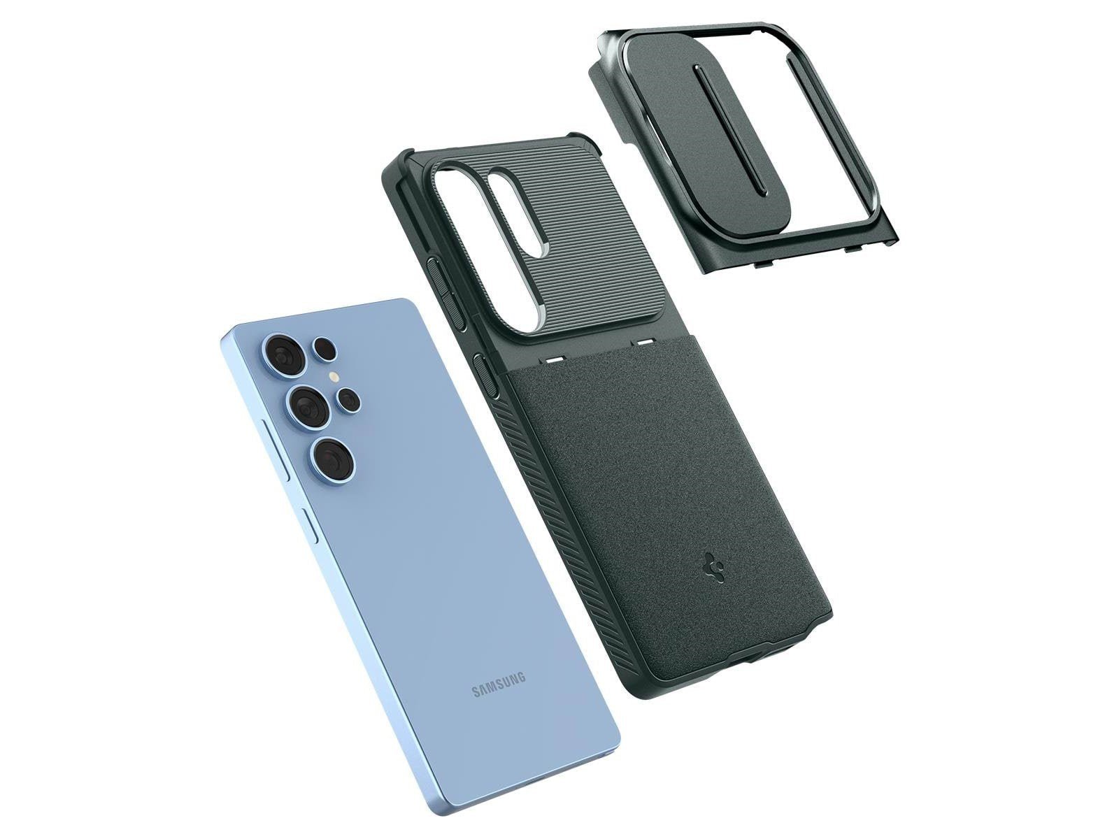 Spigen Optik Armor - Abyss Green - Samsung Galaxy S25 Ultra