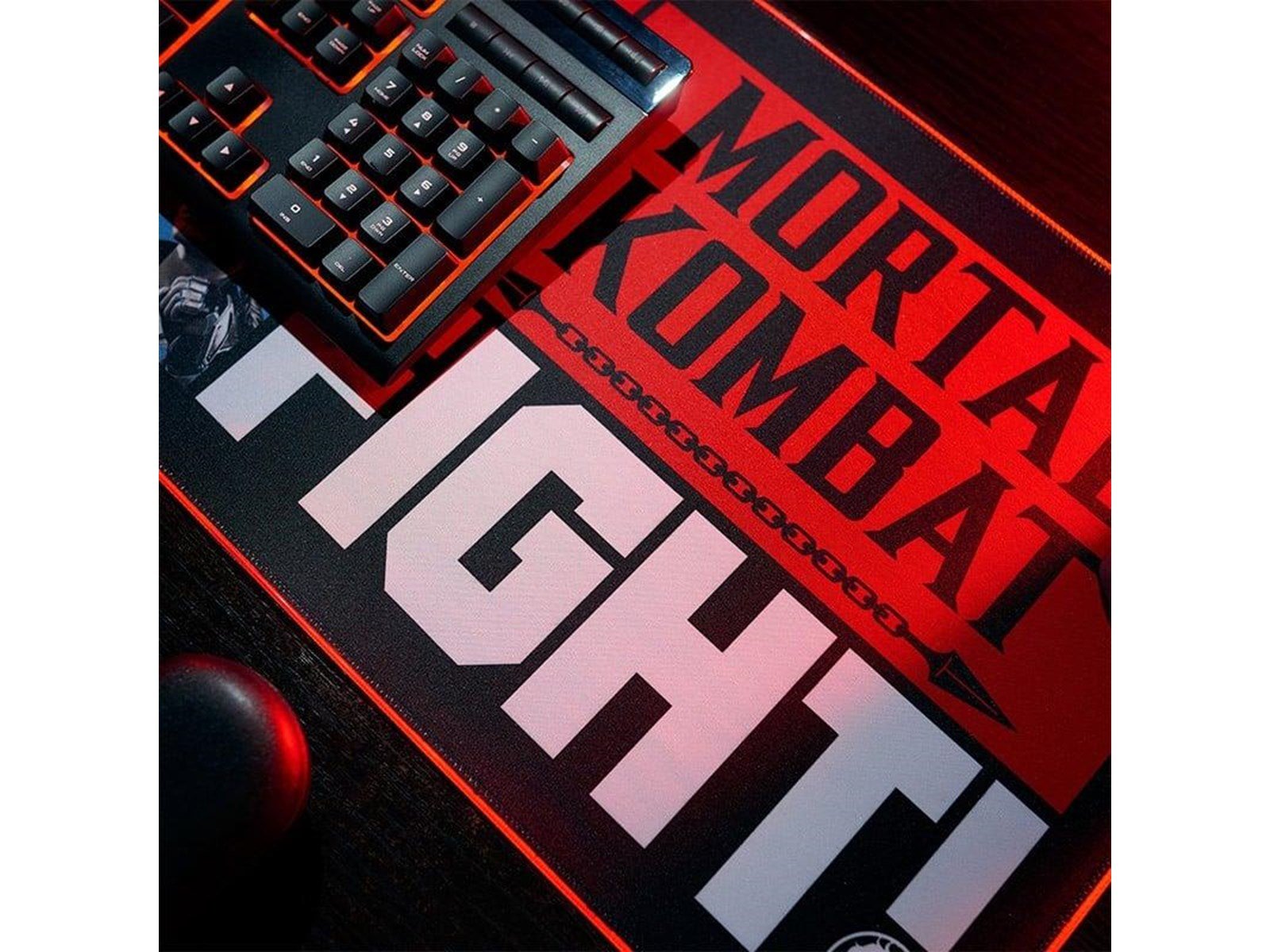Numskull Mortal Kombat XL RGB Gaming Mat with 15W Wireless Charger