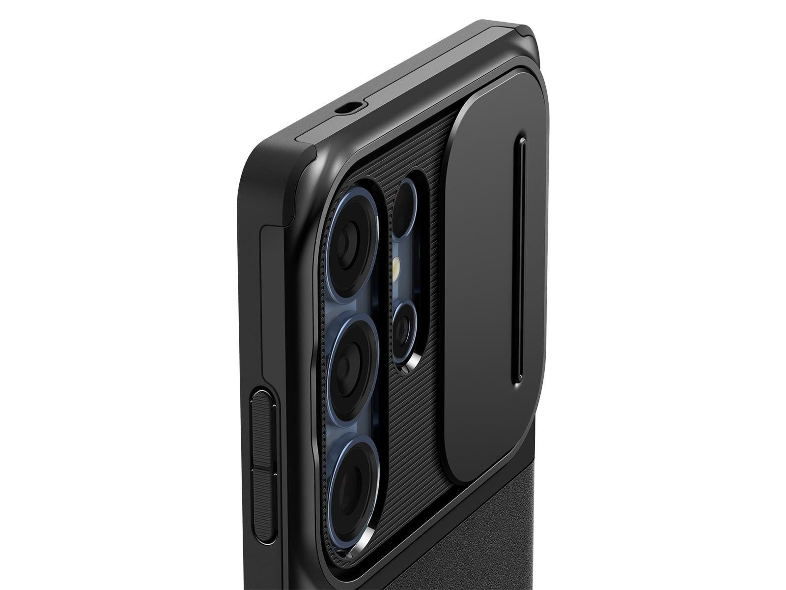Spigen Optik Armor - Black - Samsung Galaxy S25 Ultra