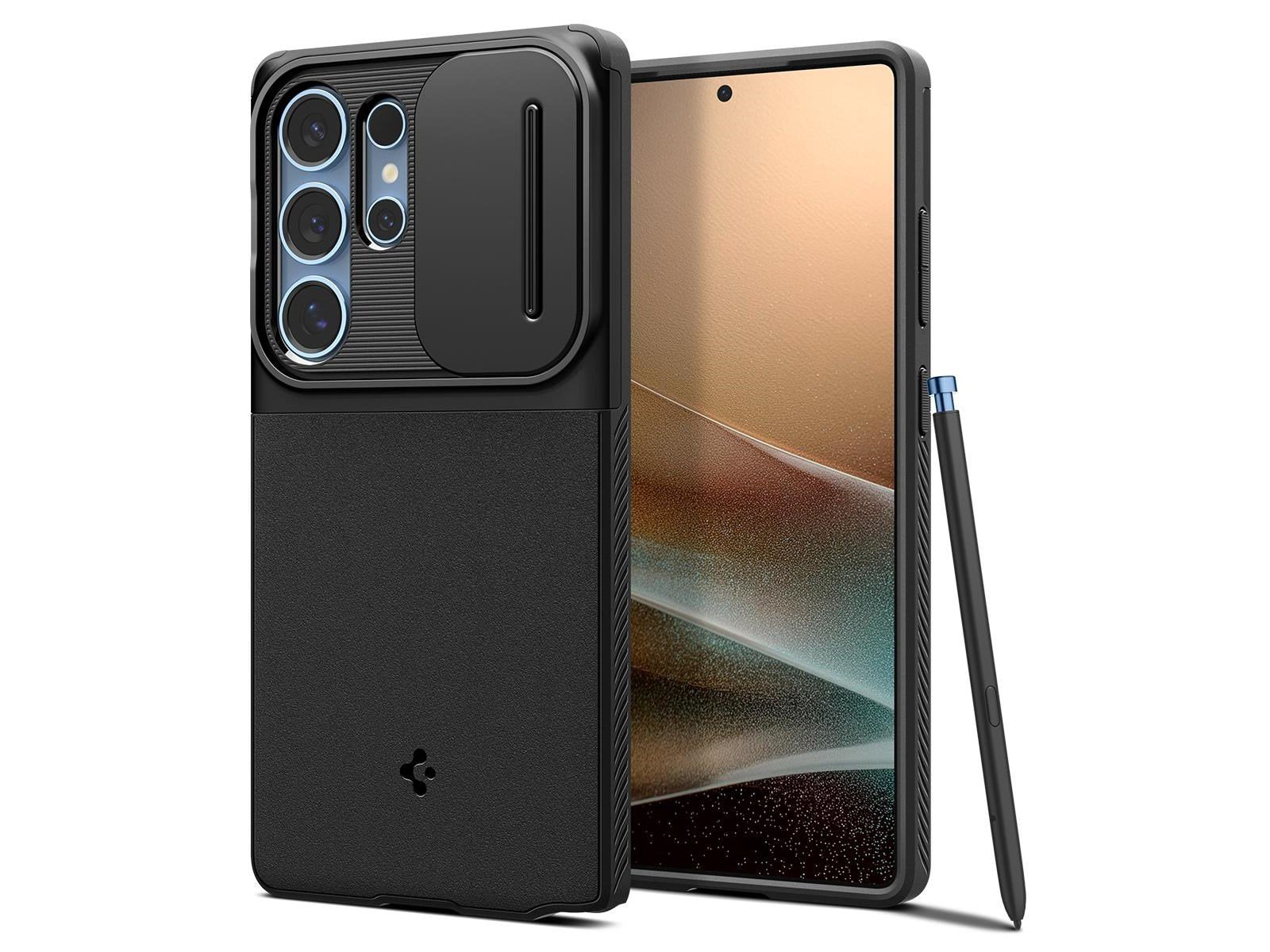 Spigen Optik Armor - Black - Samsung Galaxy S25 Ultra