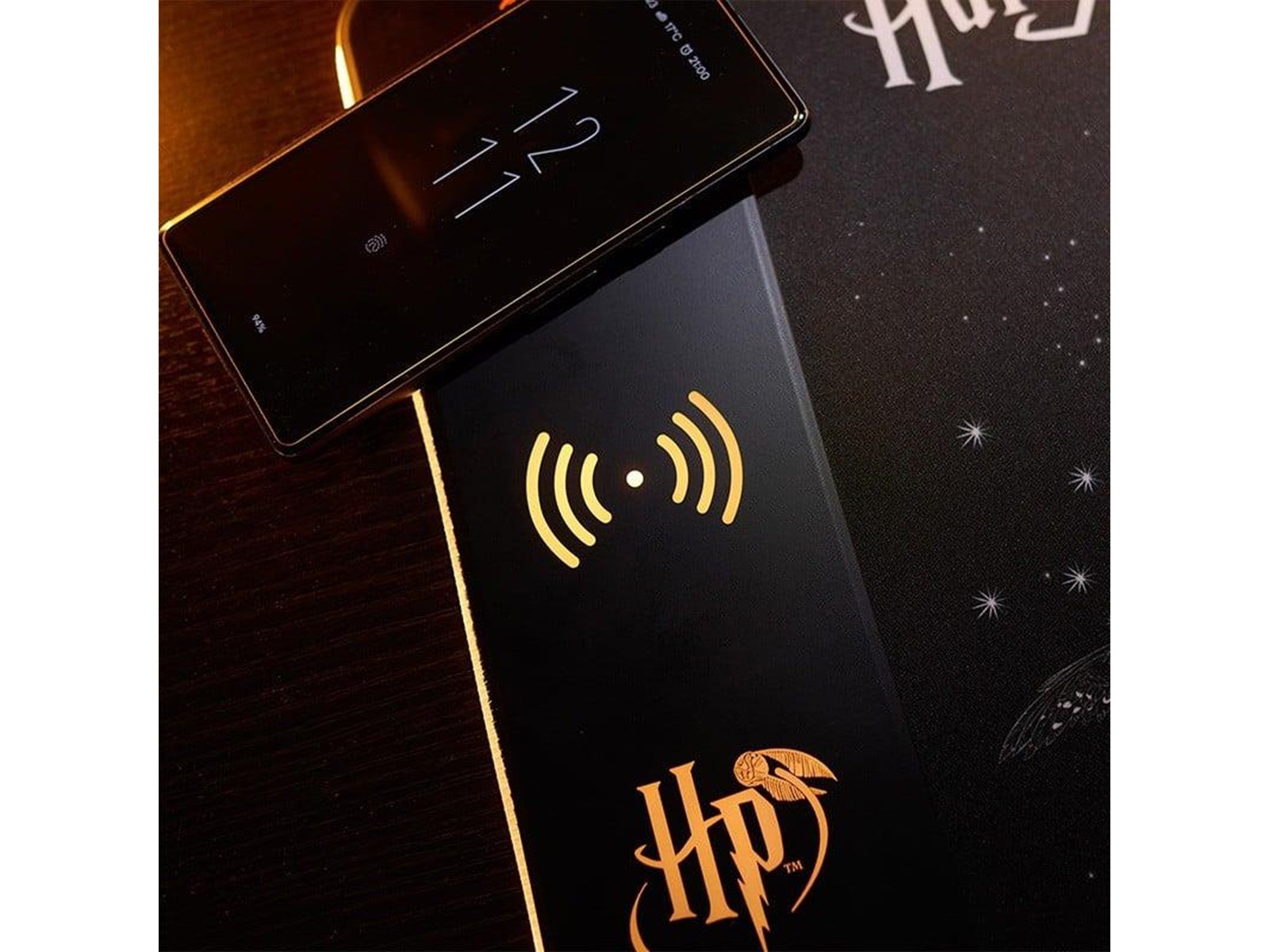 Numskull Harry Potter XL RGB Gaming Mat with 15W Wireless Charger