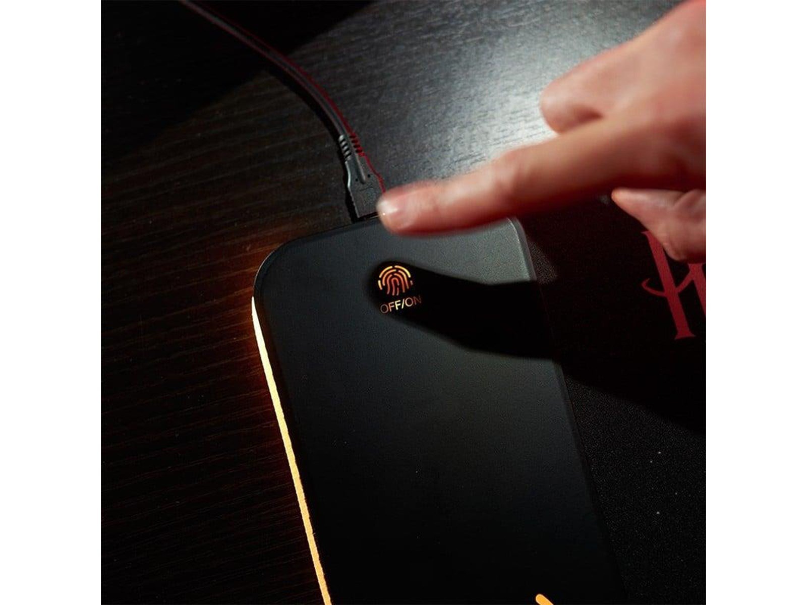 Numskull Harry Potter XL RGB Gaming Mat with 15W Wireless Charger