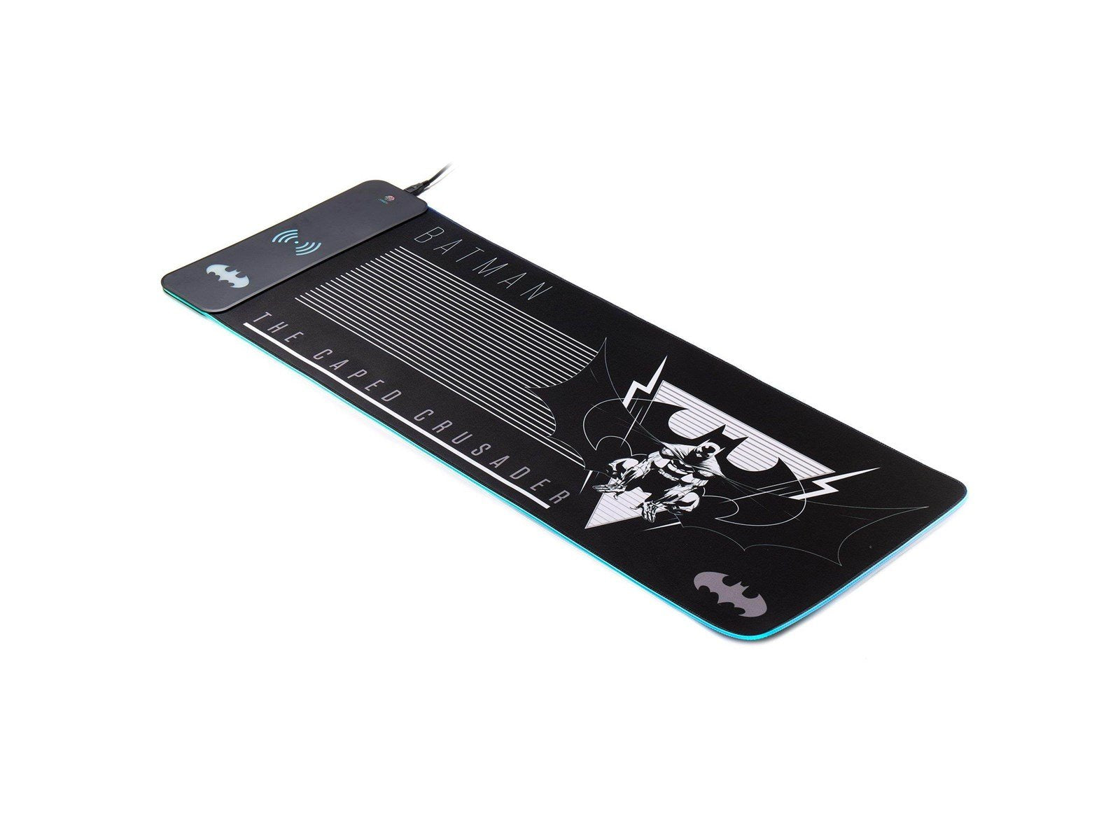 Numskull DC Comics Batman XL RGB Gaming Mat with 15W Wireless Charger