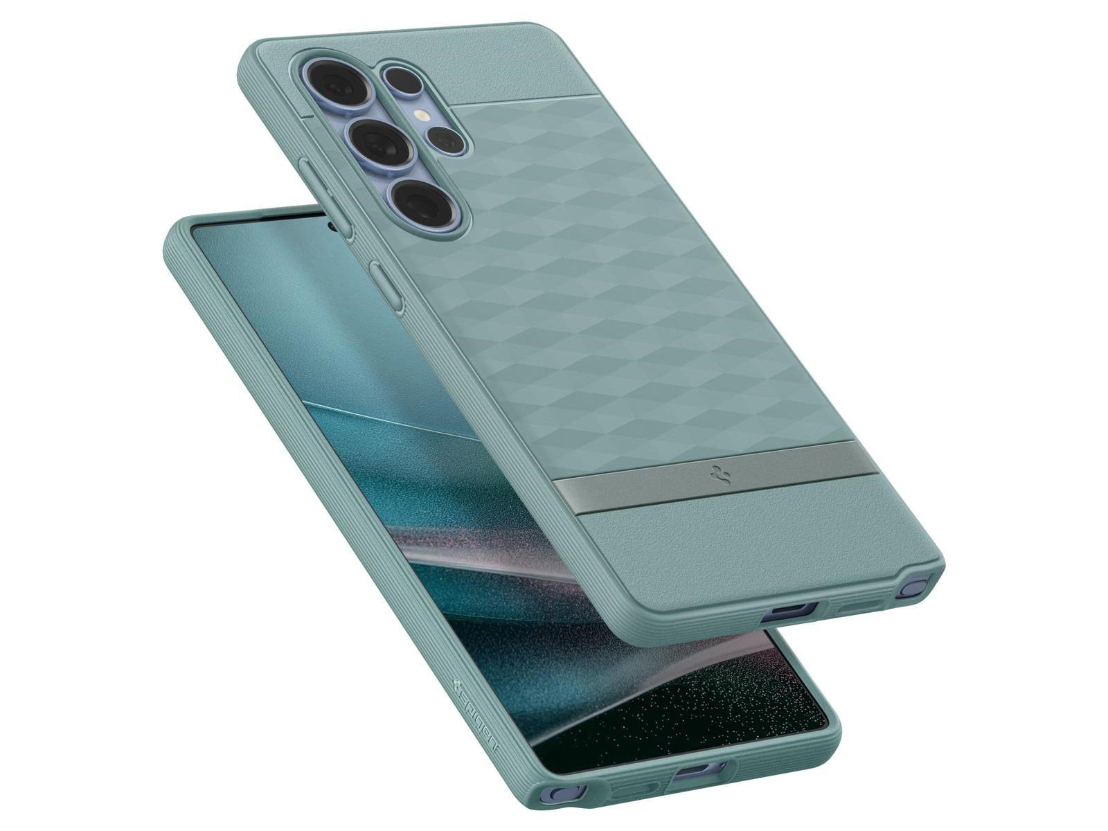 Spigen Parallax MagSafe - Sage Green - Samsung Galaxy S25 Ultra