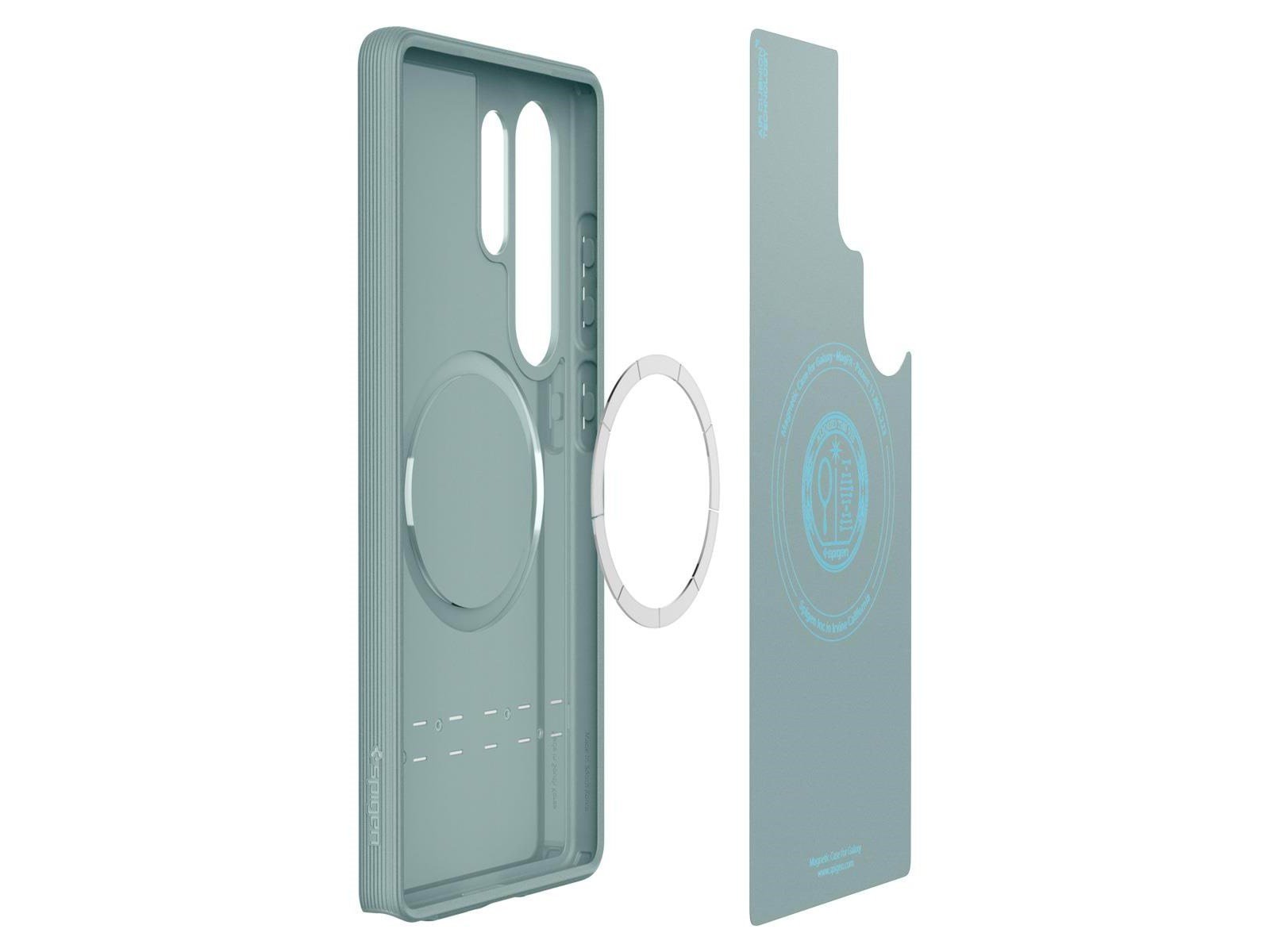 Spigen Parallax MagSafe - Sage Green - Samsung Galaxy S25 Ultra