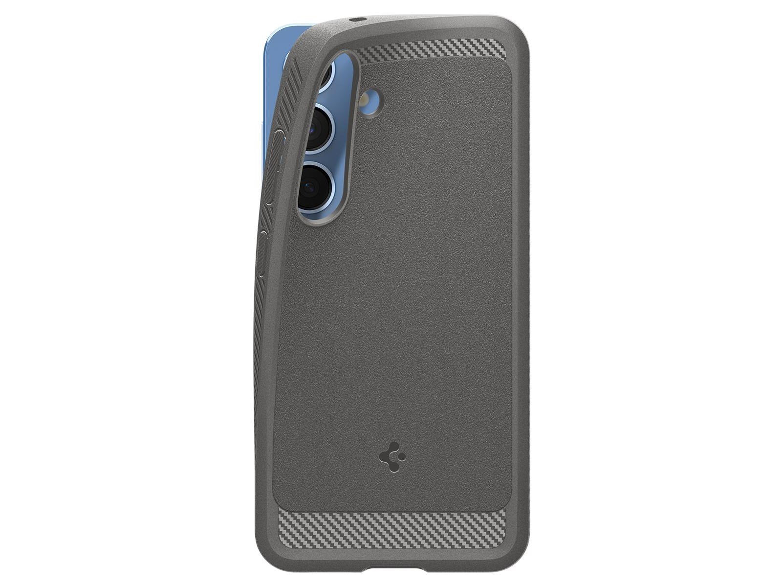 Spigen Rugged Armor MagSafe - Marble Grey - Samsung Galaxy S25