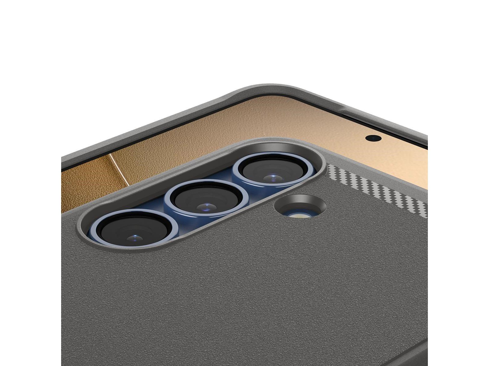 Spigen Rugged Armor MagSafe - Marble Grey - Samsung Galaxy S25