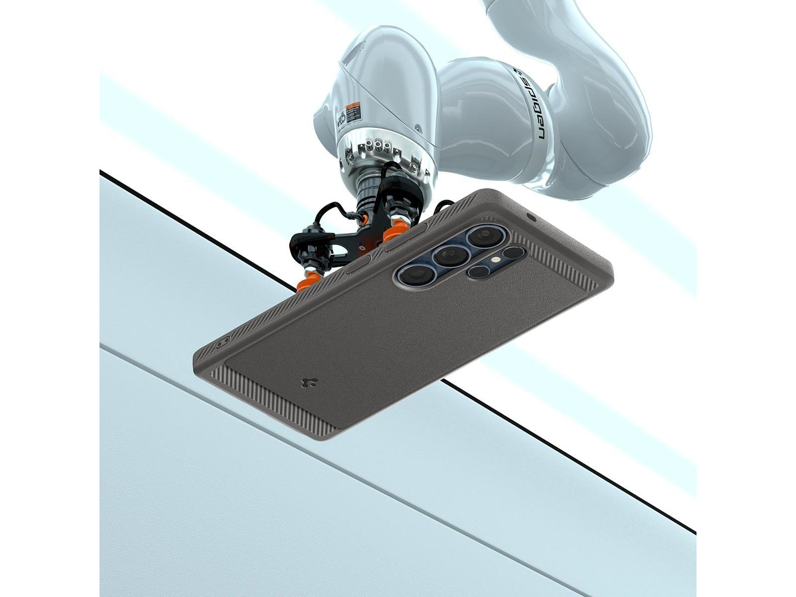 Spigen Rugged Armor MagSafe - Marble Grey - Samsung Galaxy S25 Ultra