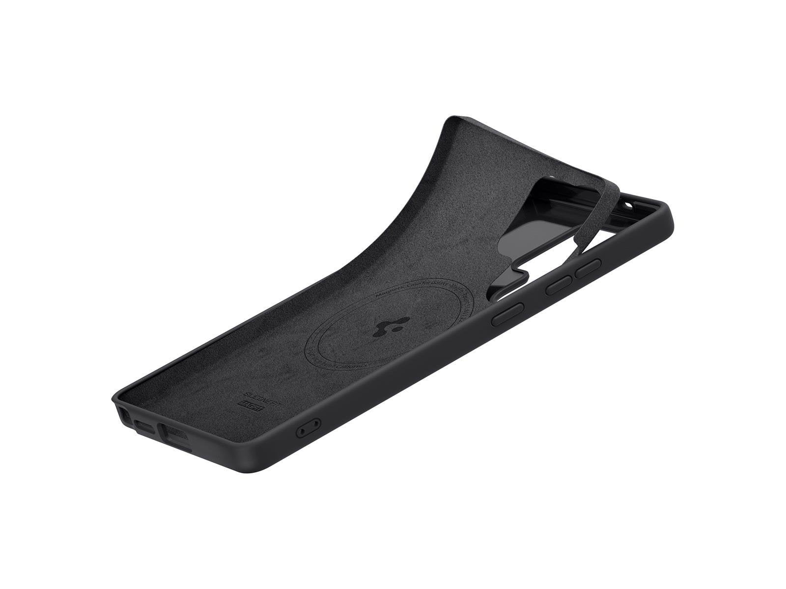 Spigen Silicone Fit MagSafe - Black - Samsung Galaxy S25 Ultra
