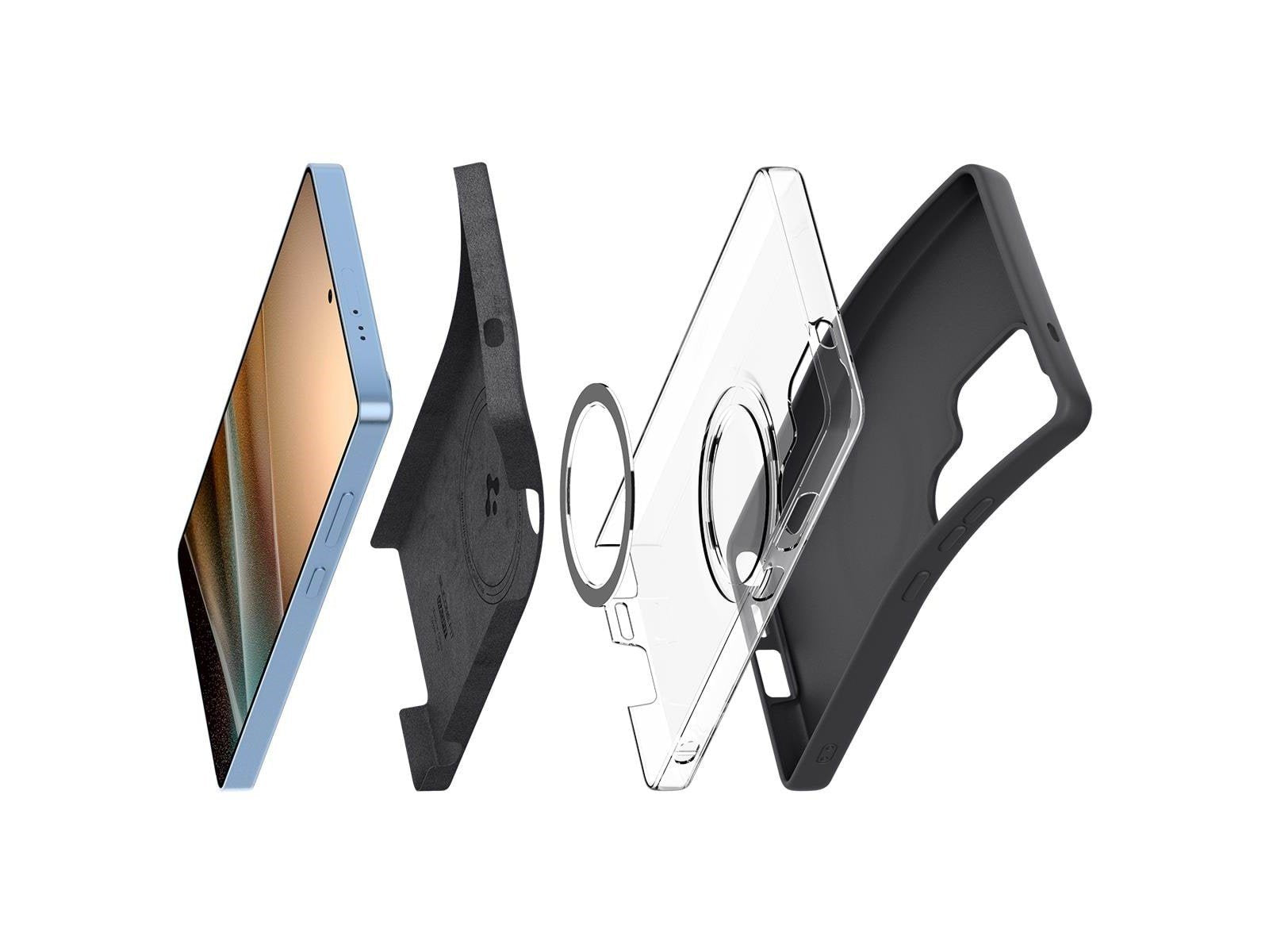 Spigen Silicone Fit MagSafe - Black - Samsung Galaxy S25 Ultra