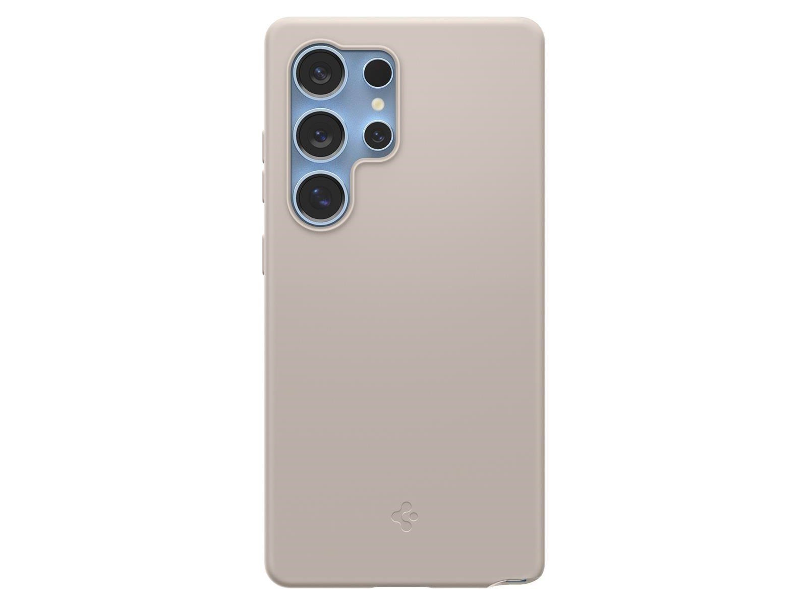 Spigen Silicone Fit MagSafe - Natural Titanium - Samsung Galaxy S25 Ultra
